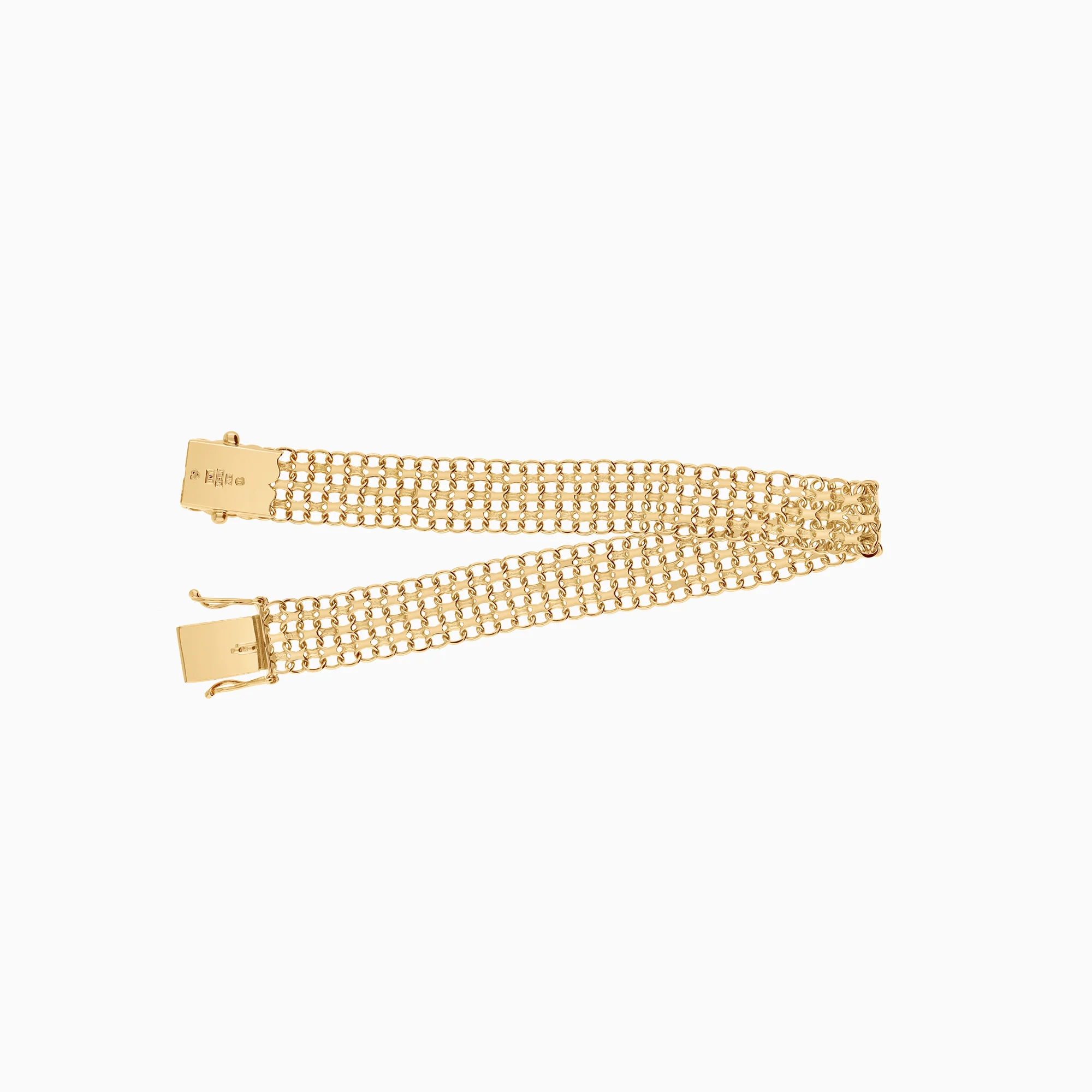 X-link bracelet 13.97g 18K gold - Image 2