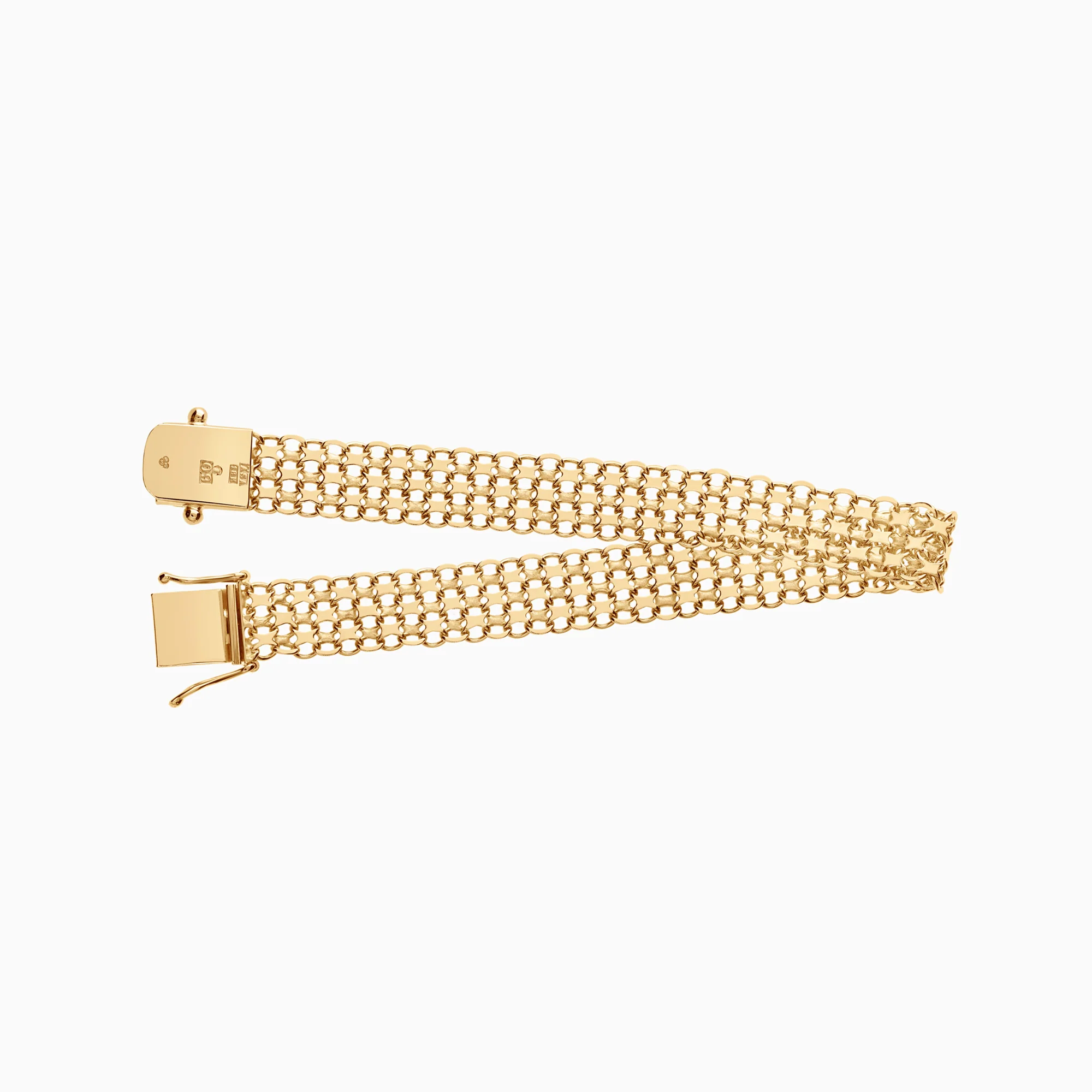 X-link bracelet 13.02g 18K gold - Image 2