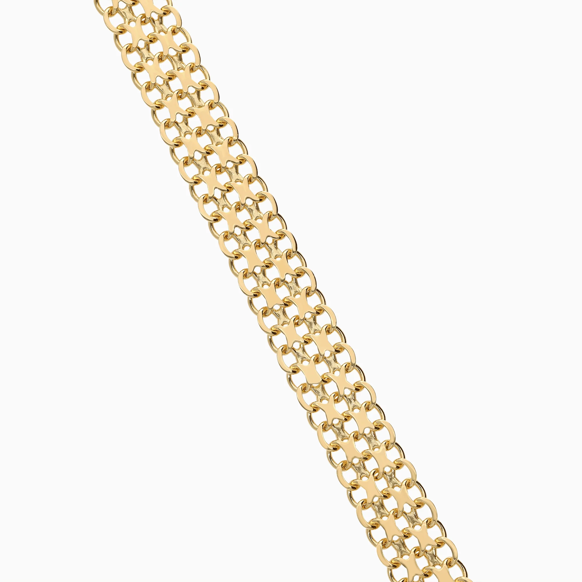X-link bracelet 13.87g 18K gold