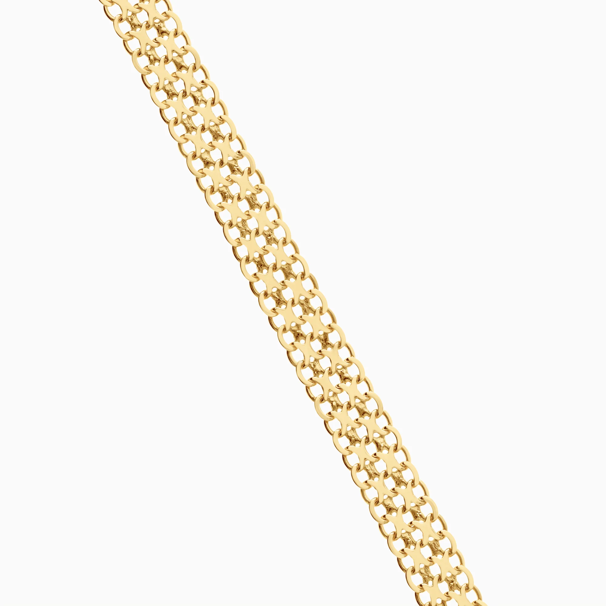 X-link bracelet 13.92g 18K gold