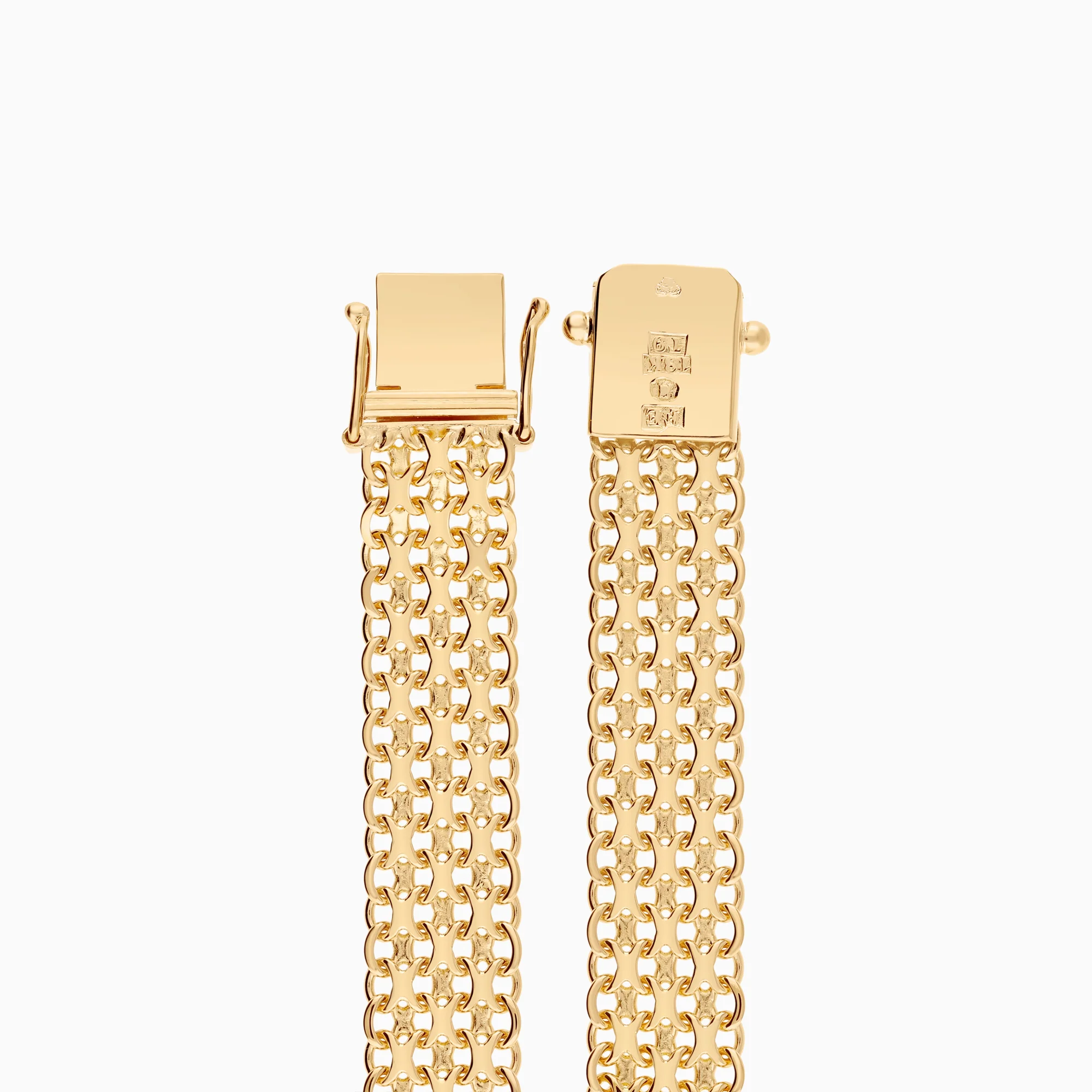 X-link bracelet 14.45g 18K gold - Image 2