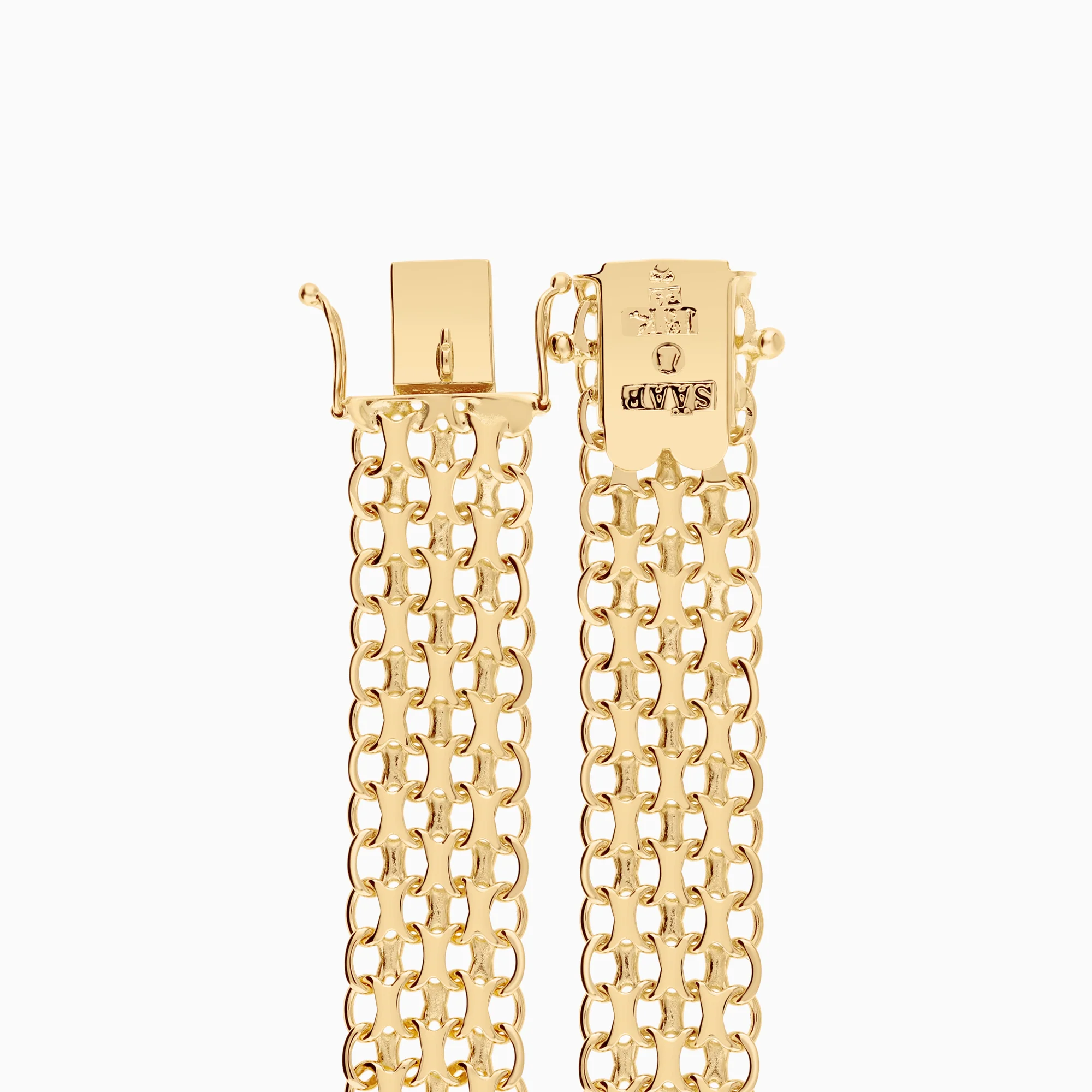 X-link bracelet 14.96g 18K gold - Image 2