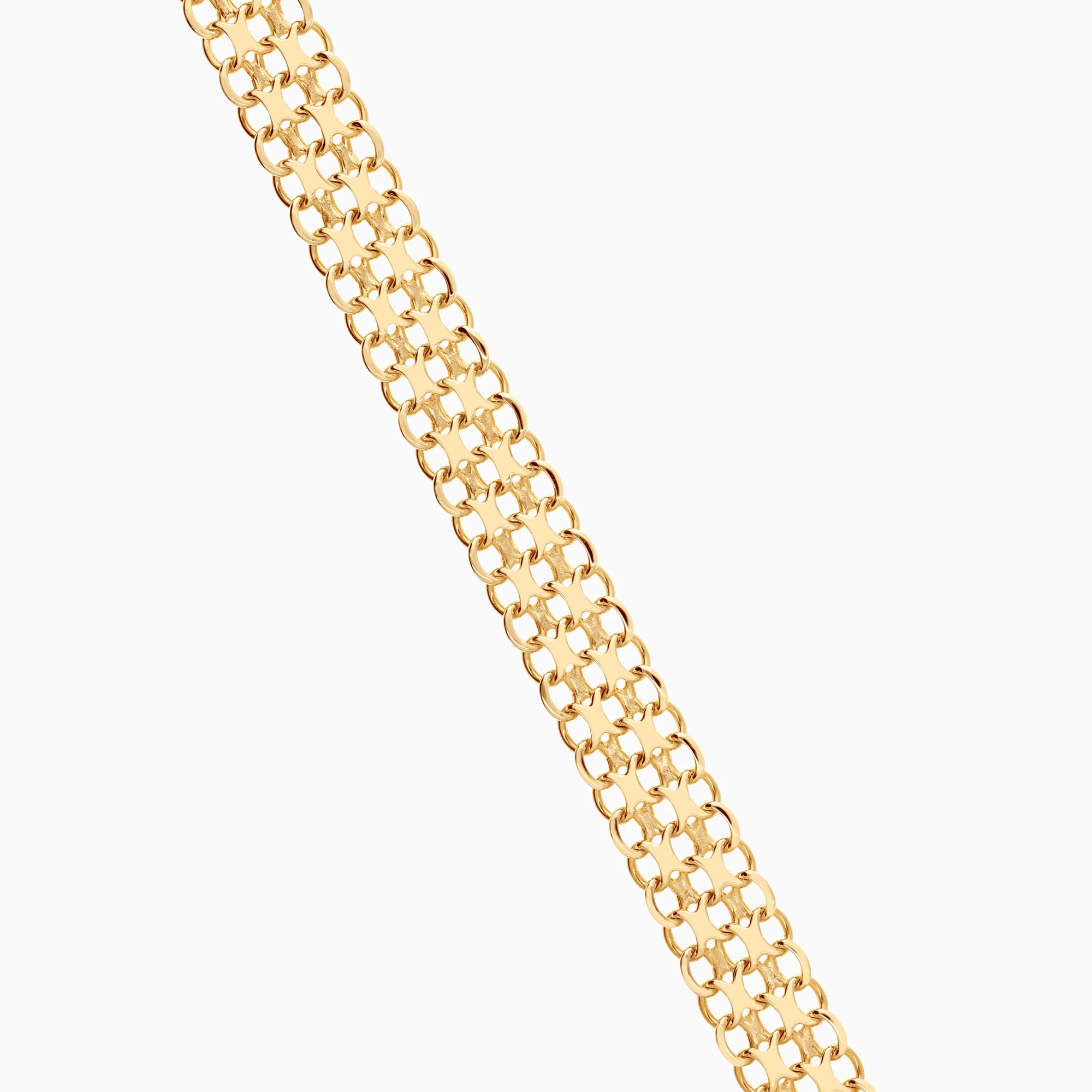 X-link bracelet 14.12g 18K gold