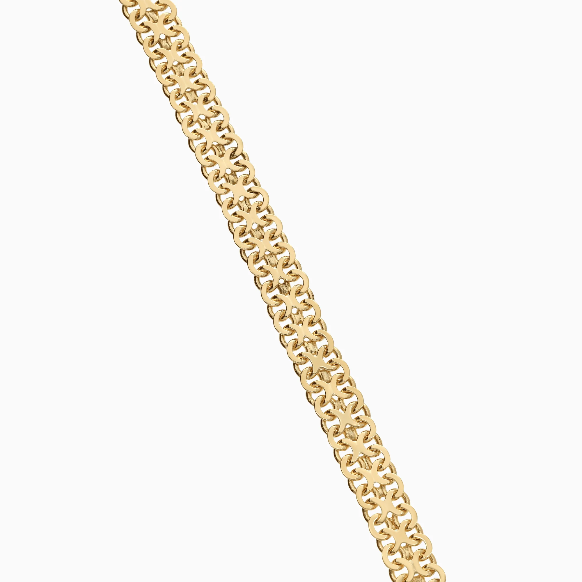 X-link bracelet 14.34g 18K gold