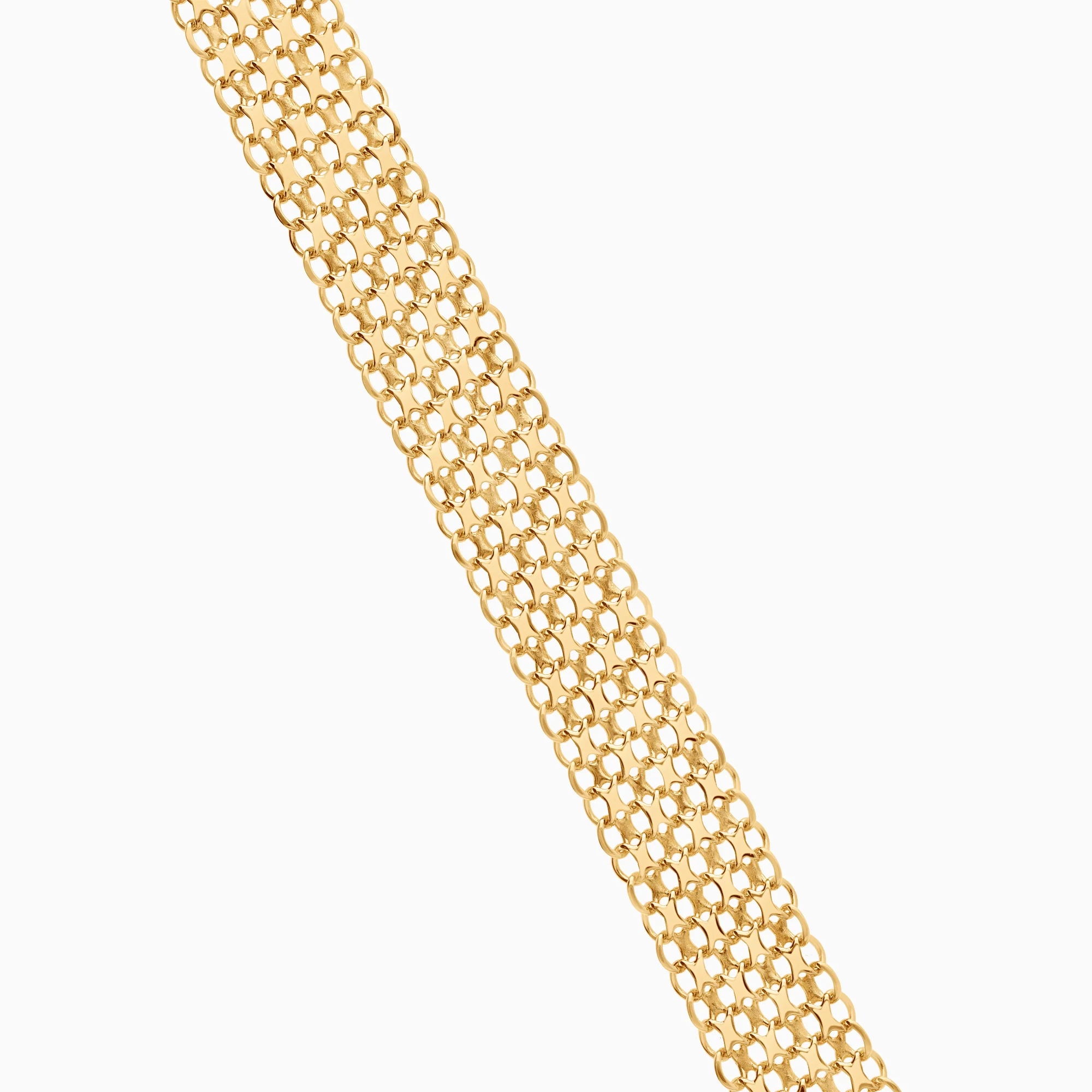 X-link bracelet 14.42g 18K gold