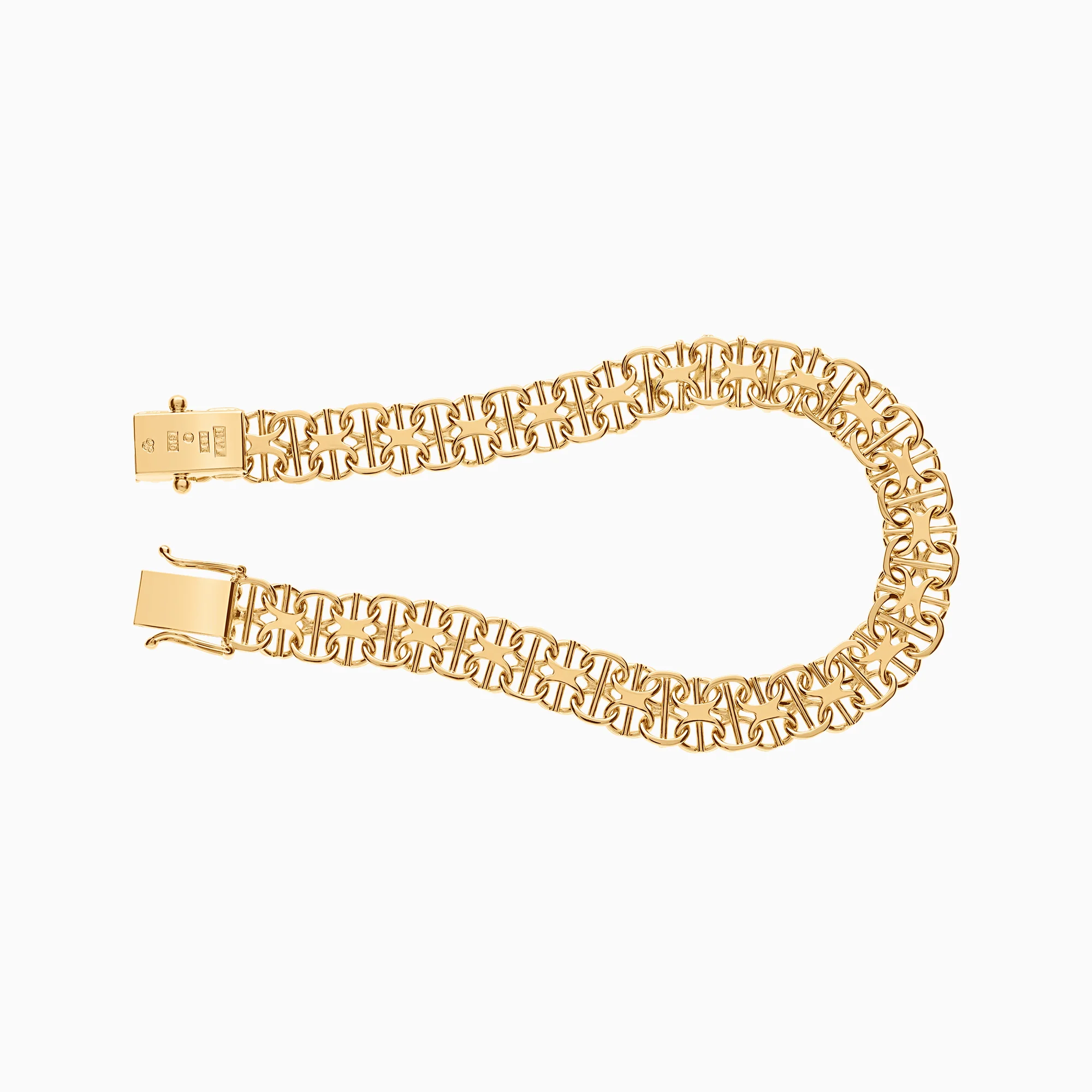 X-link bracelet 14.64g 18K gold - Image 2