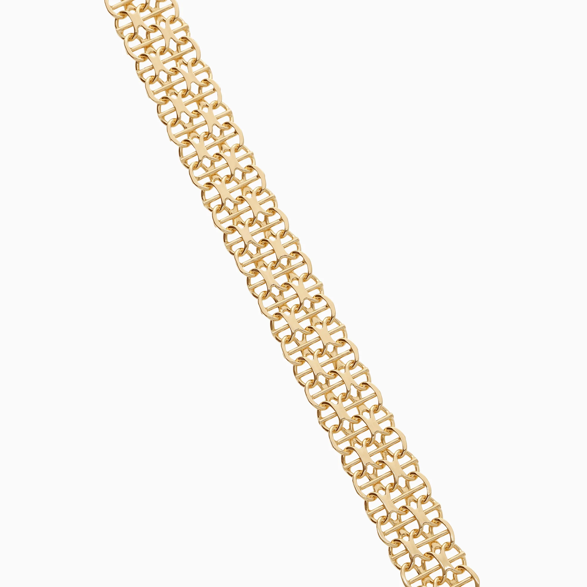 X-link bracelet 14.85g 18K gold