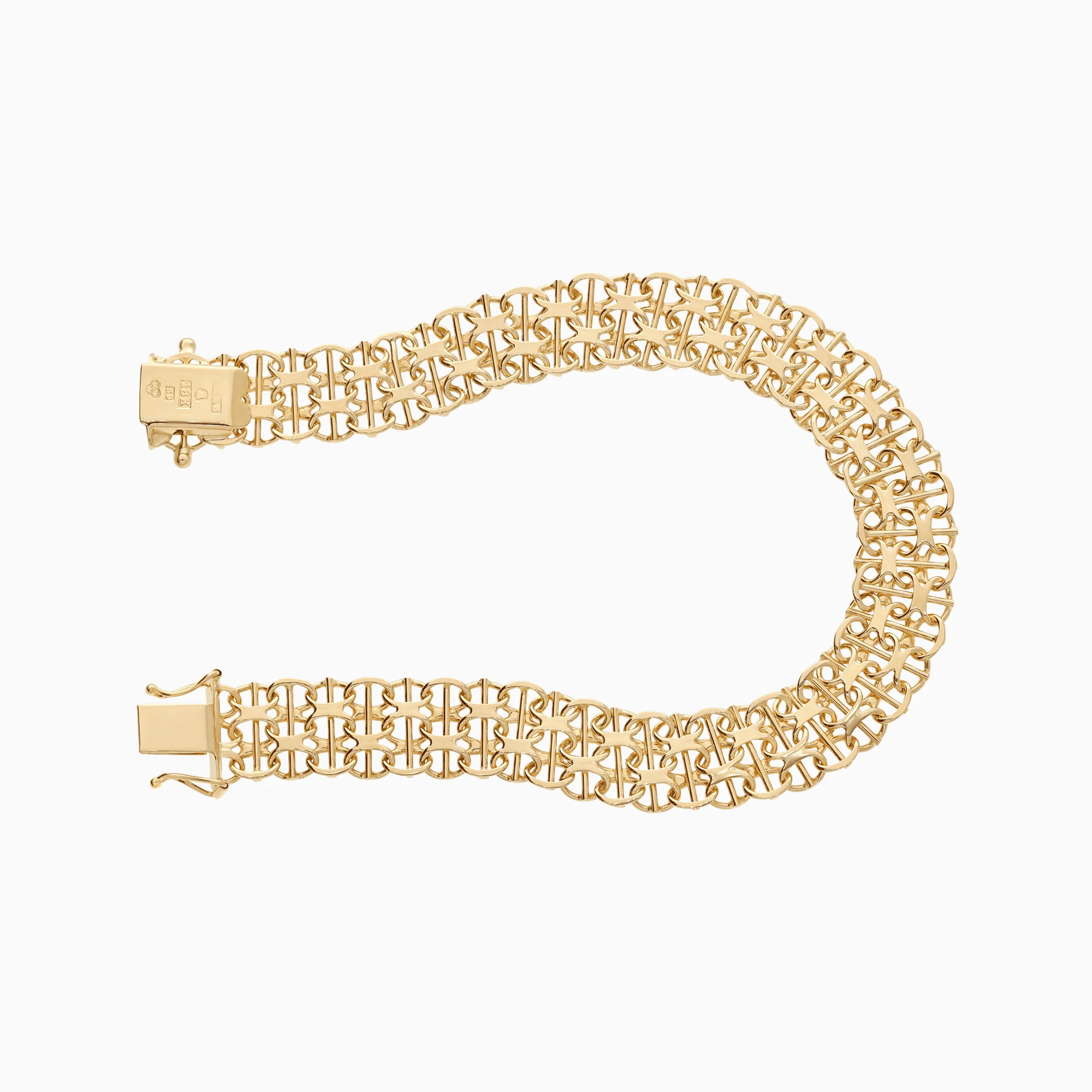 X-link bracelet 14.85g 18K gold - Image 2