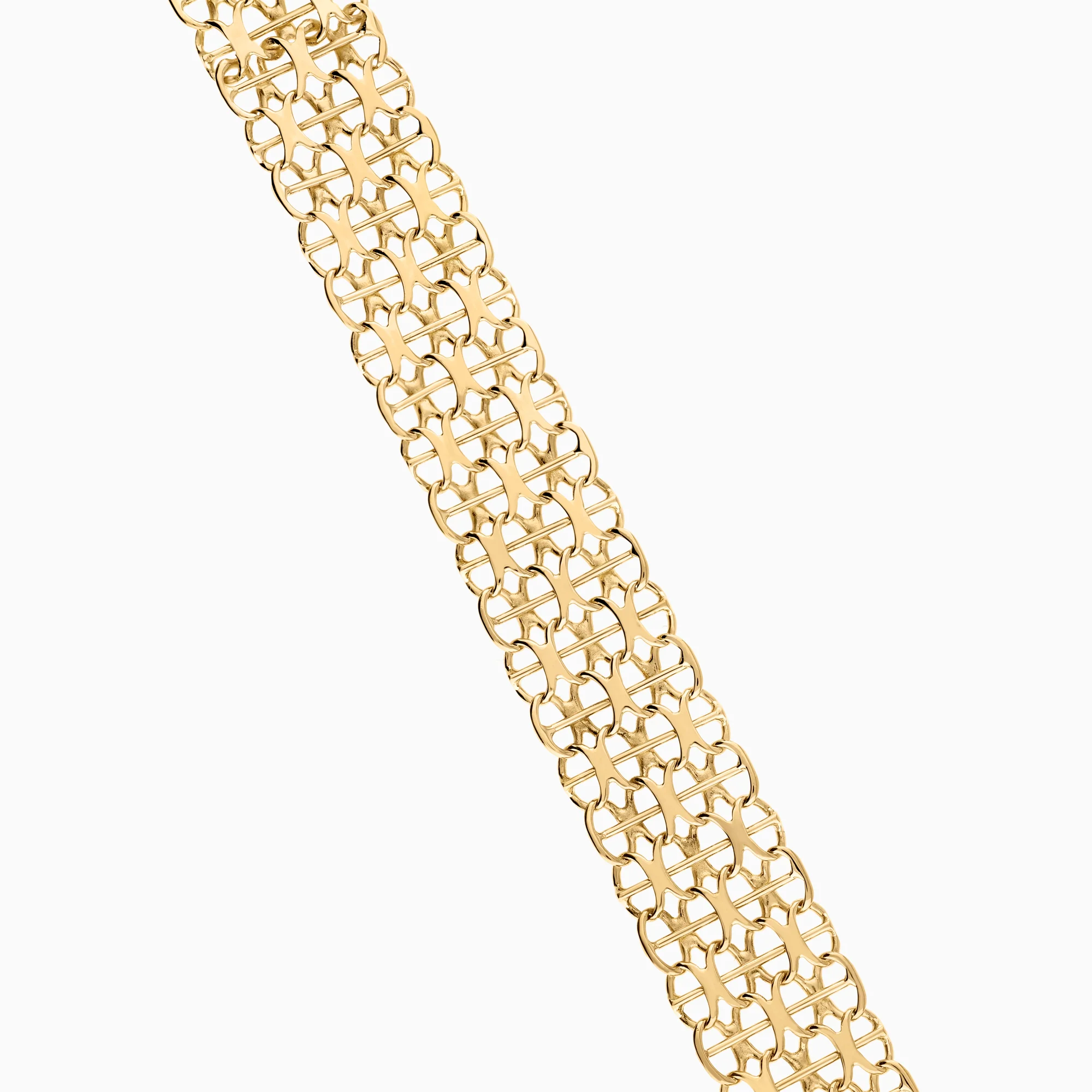 X-link bracelet 15.96g 18K gold
