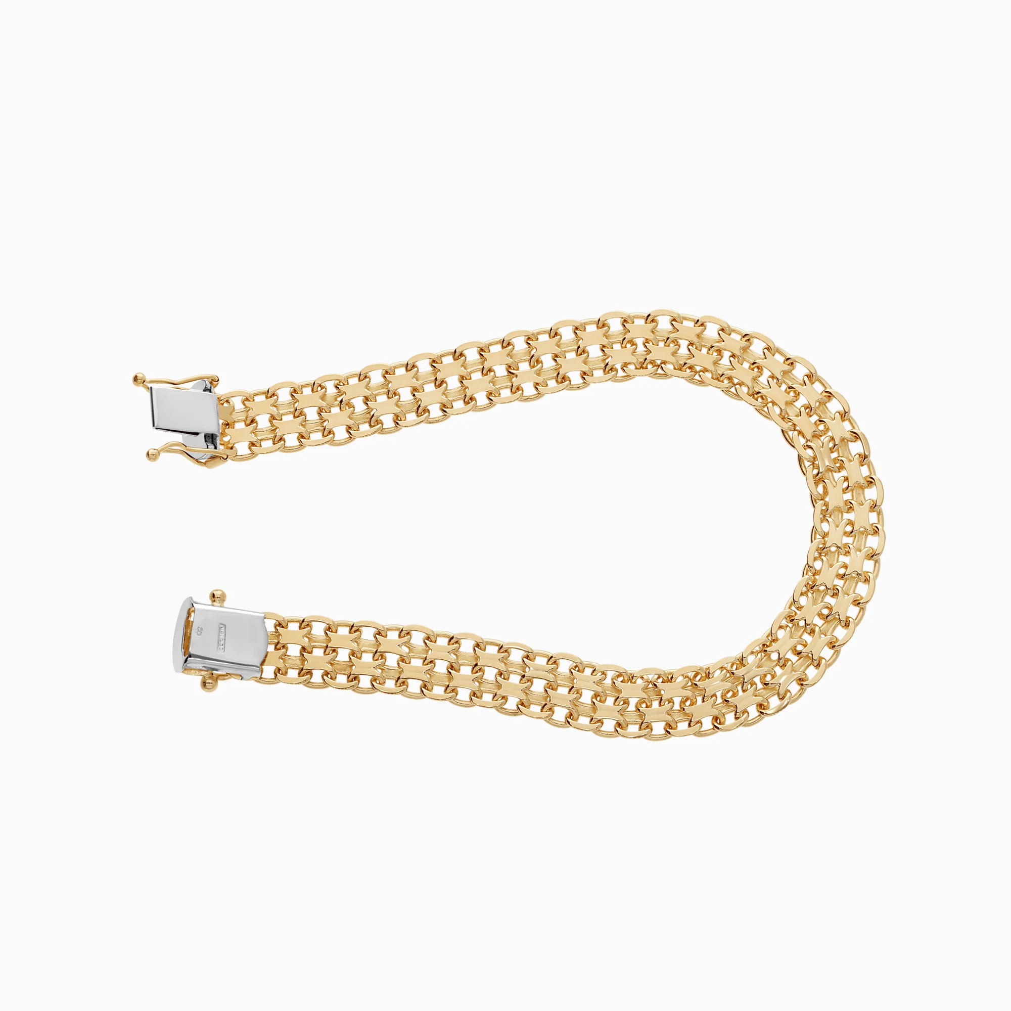 X-link bracelet 15.08g 18K gold - Image 2