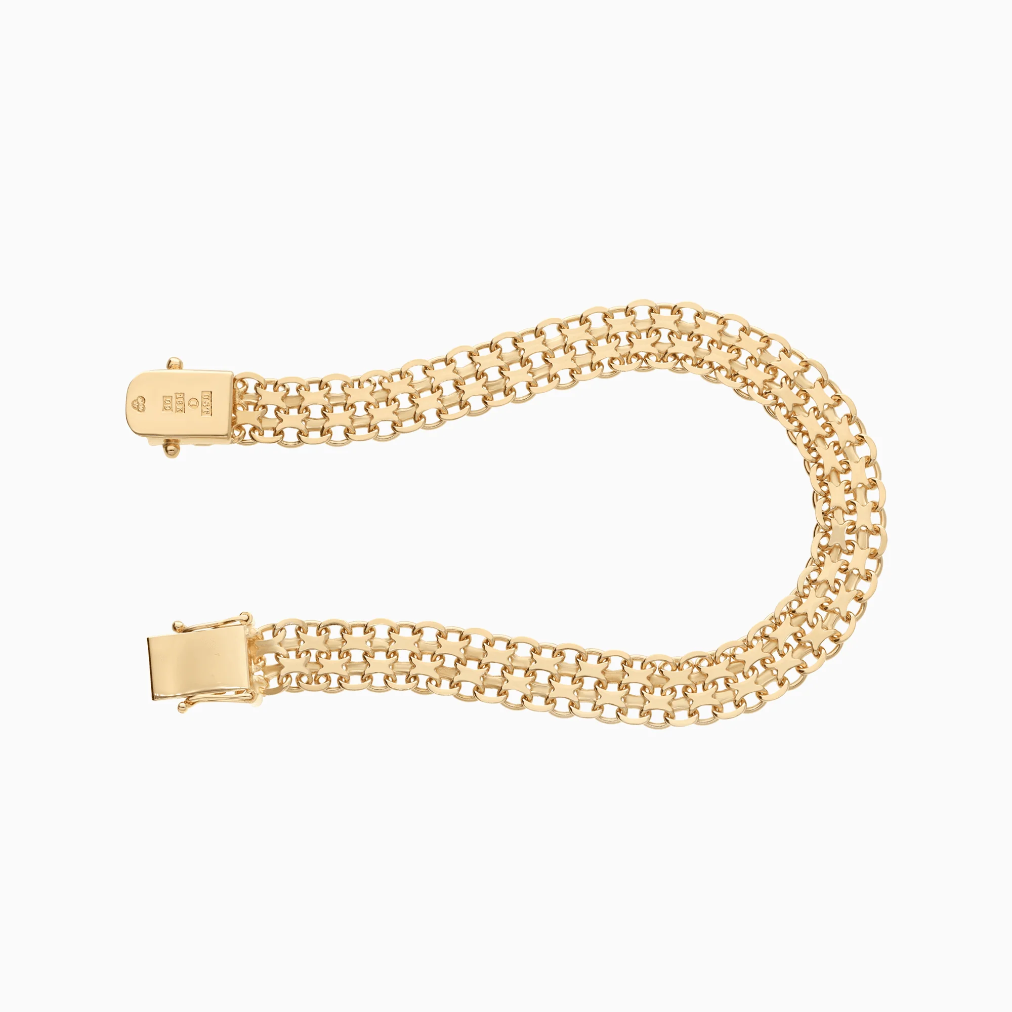 X-link bracelet 15.14g 18K gold - Image 2