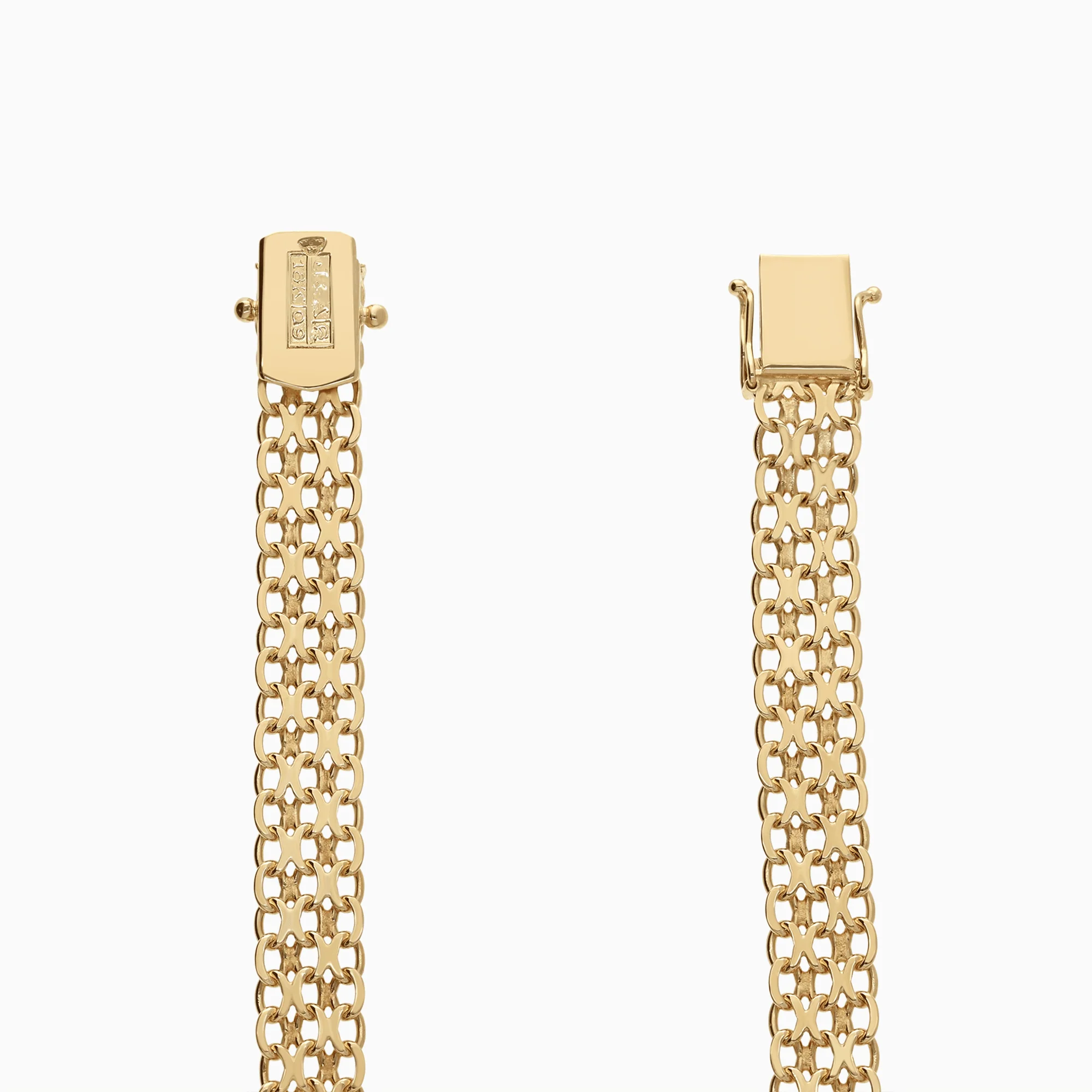 X-link bracelet 15.27g 18K gold - Image 2