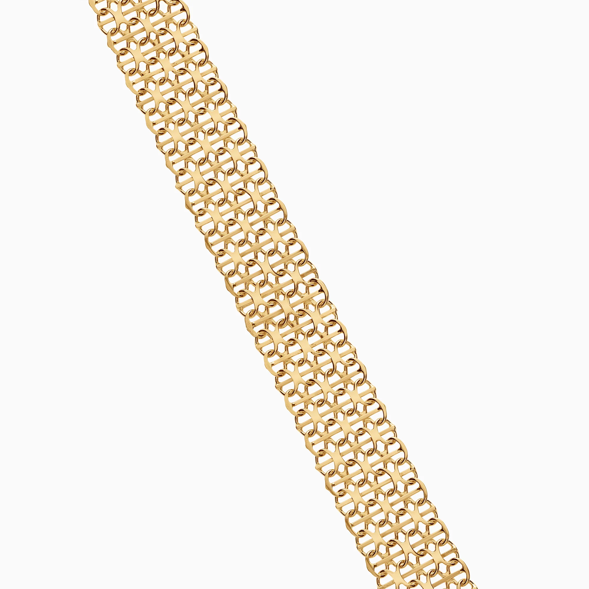 X-link bracelet 15.62g 18K gold