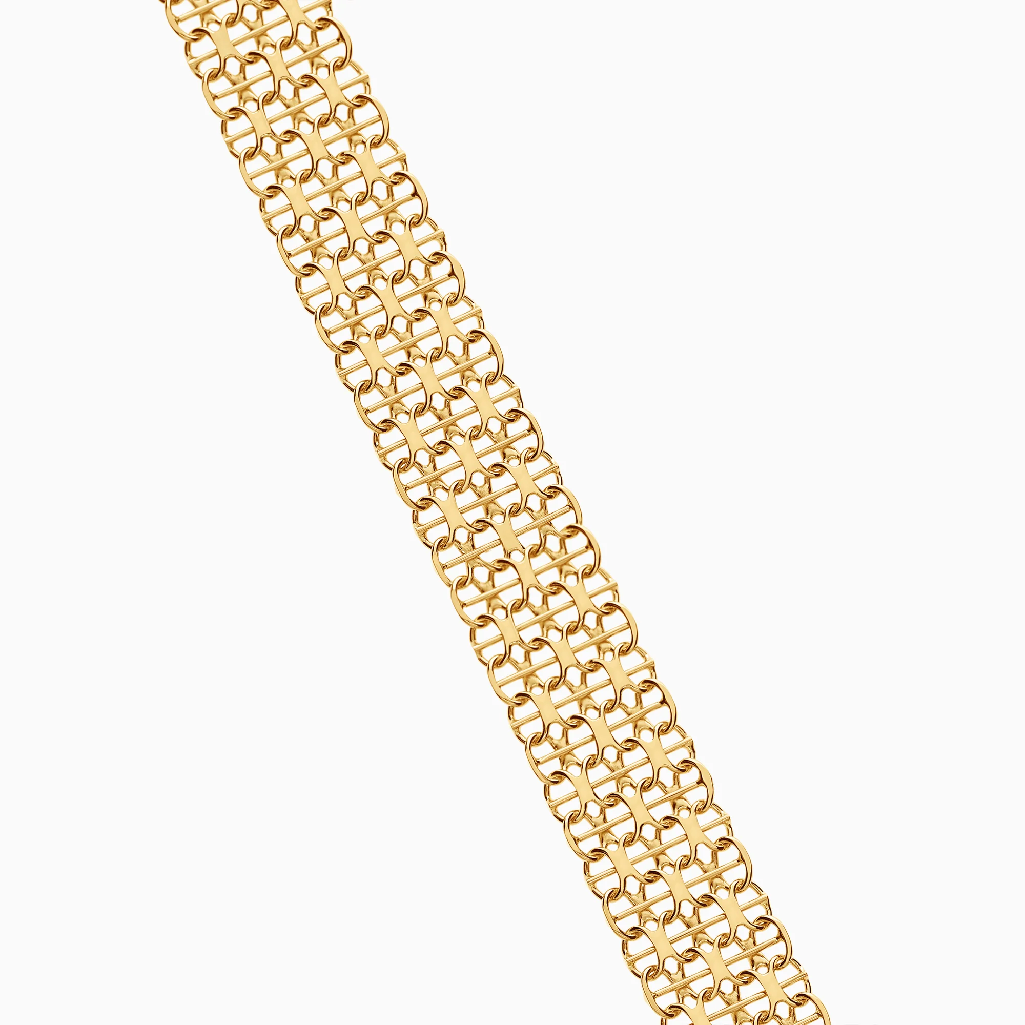 X-link bracelet 15.79g 18K gold
