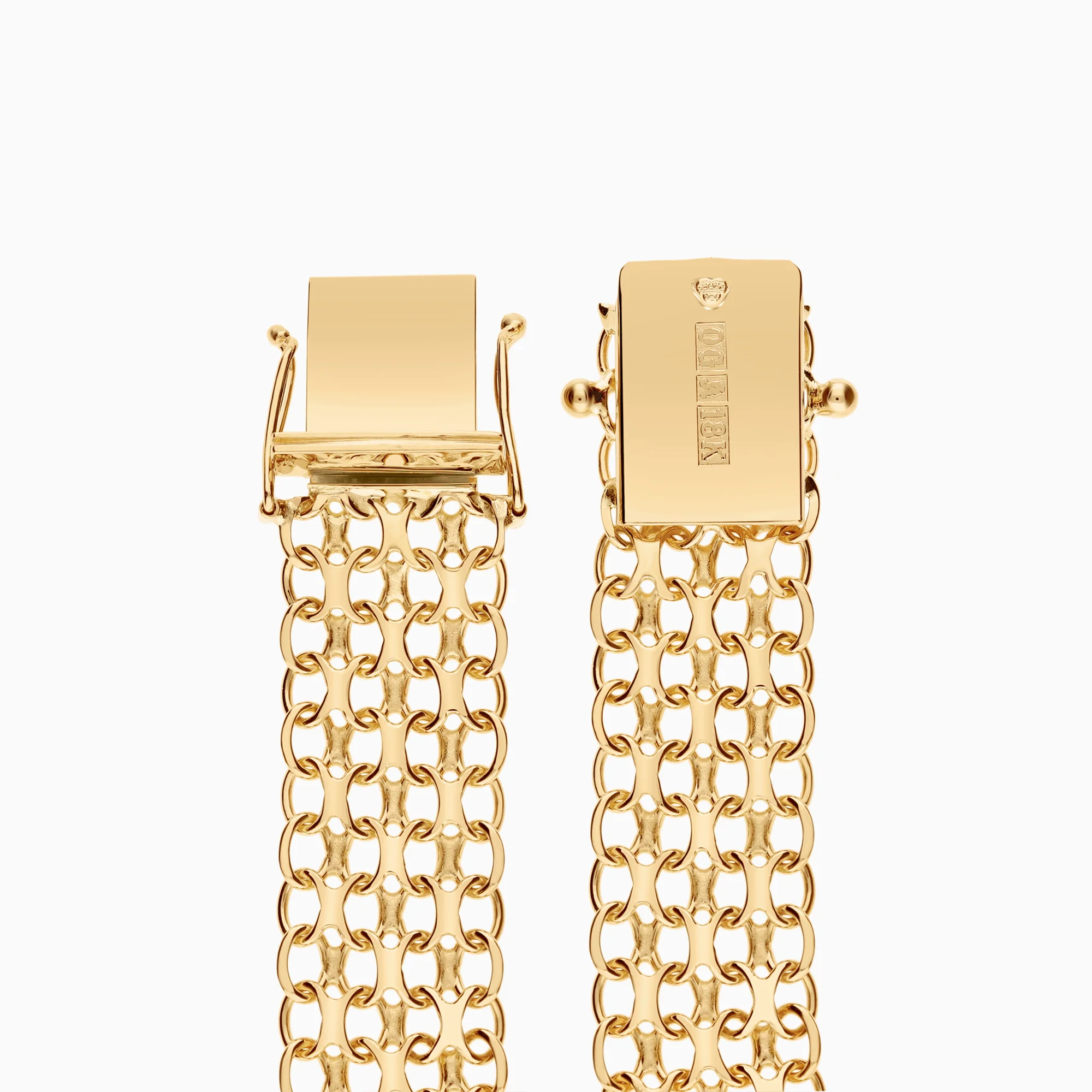 X-link bracelet 16.20g 18K gold - Image 2