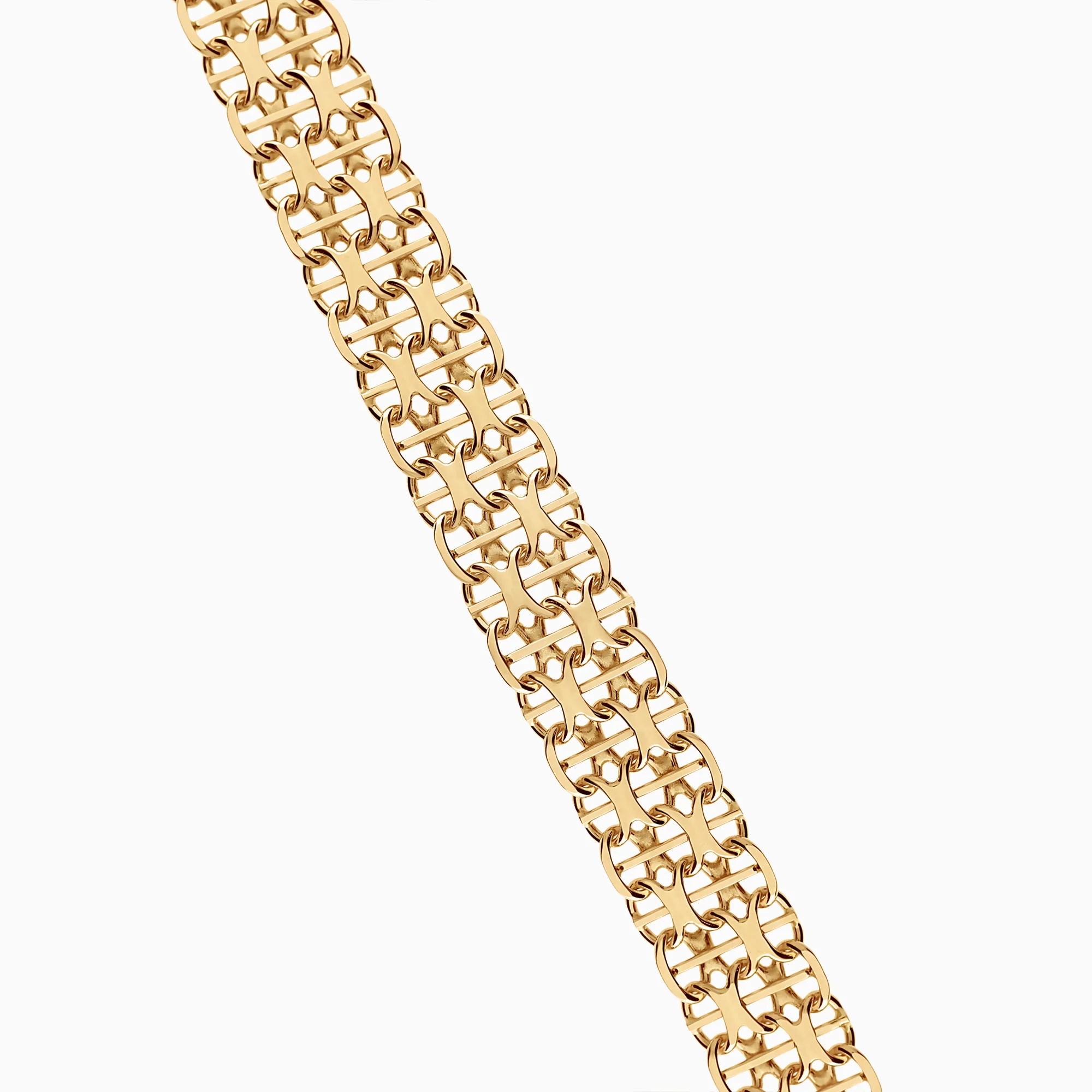 X-link bracelet 16.72g 18K gold