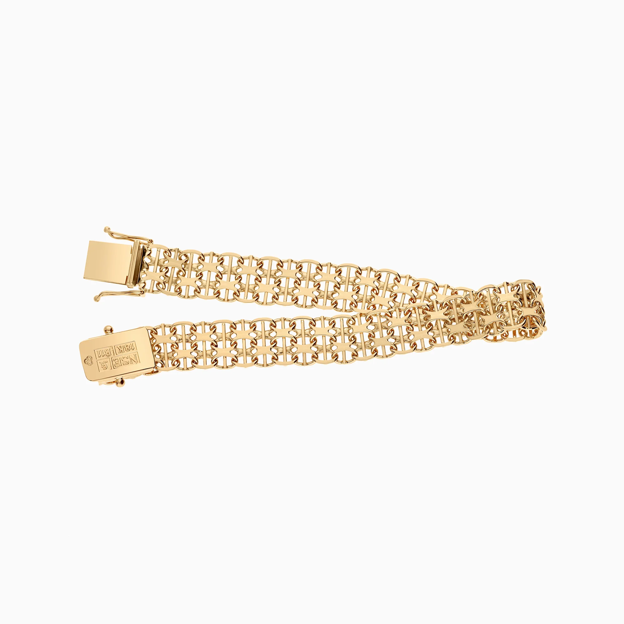X-link bracelet 16.72g 18K gold - Image 2