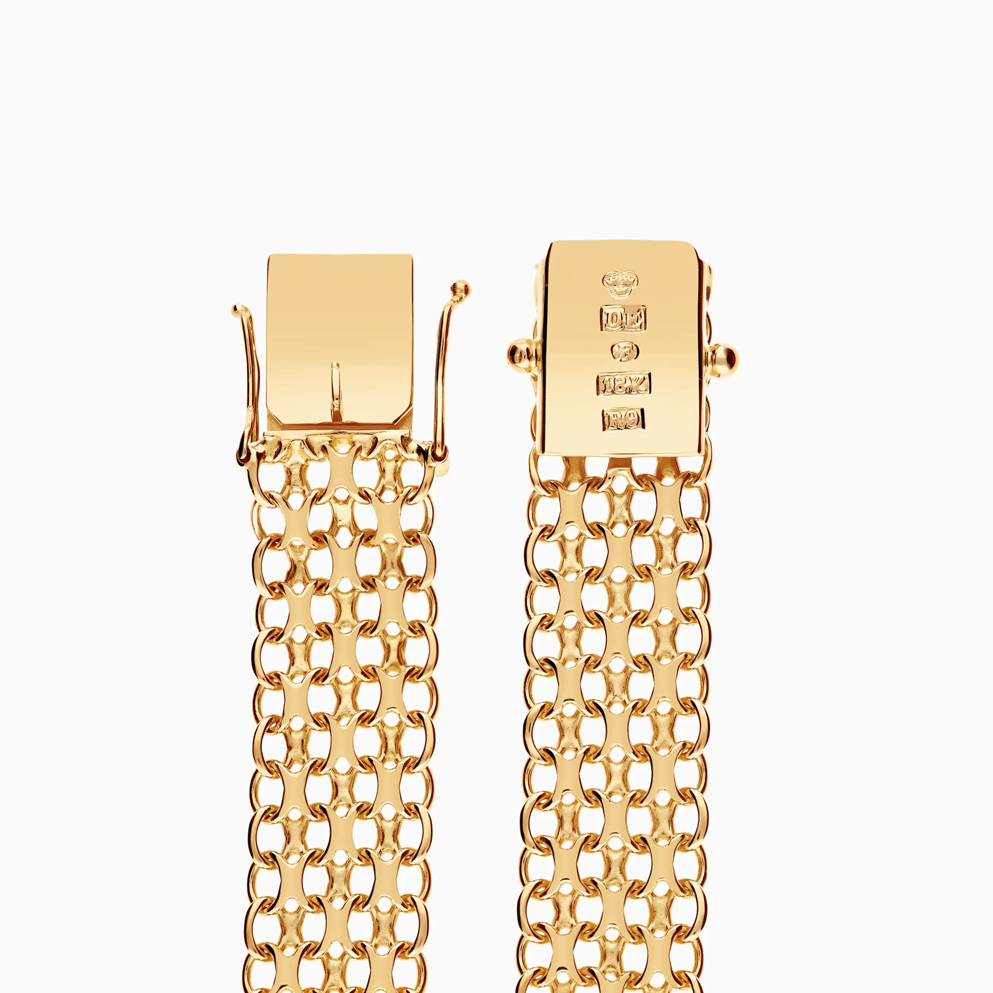 X-link bracelet 16.92g 18K gold - Image 2
