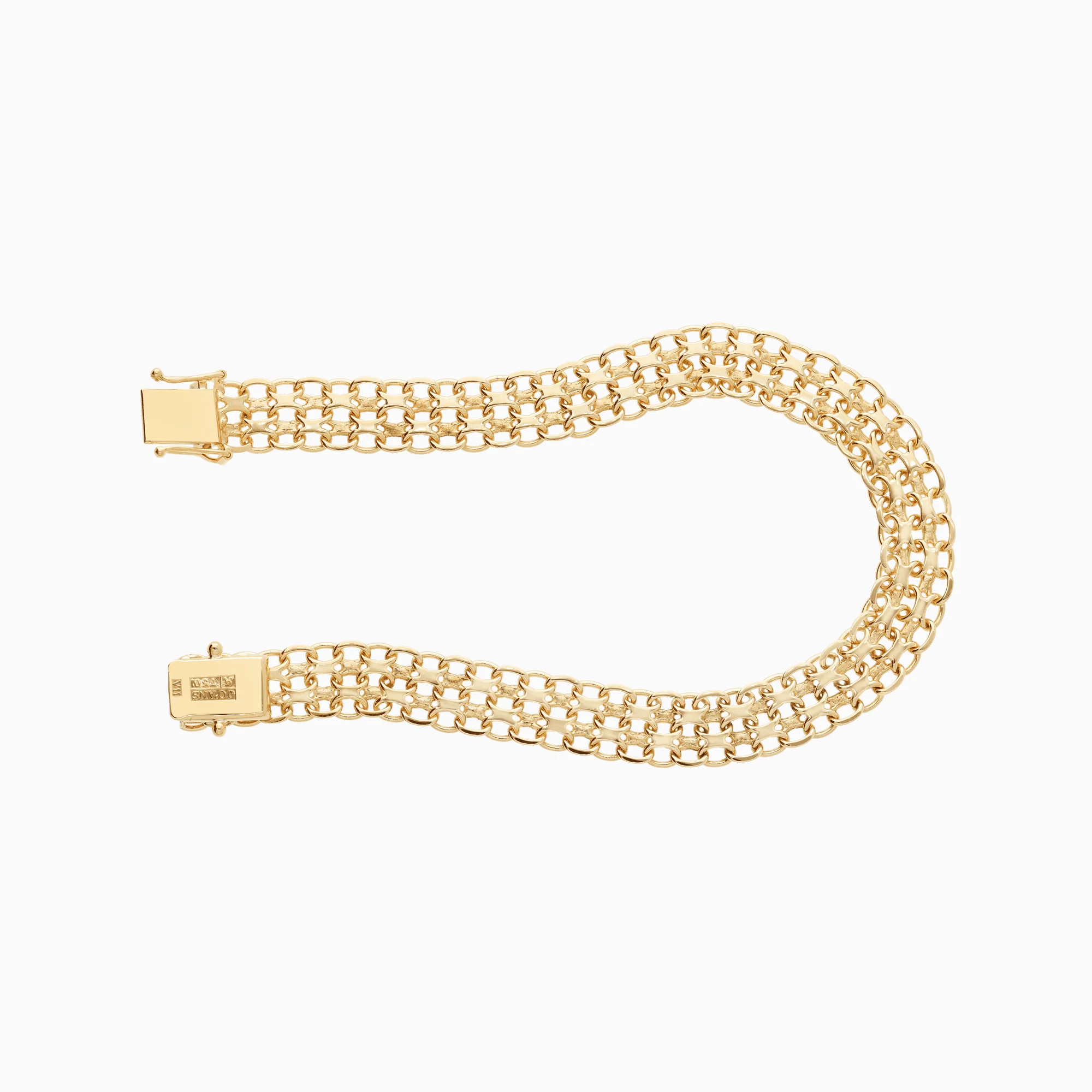X-link bracelet 16.24g 18K gold - Image 2