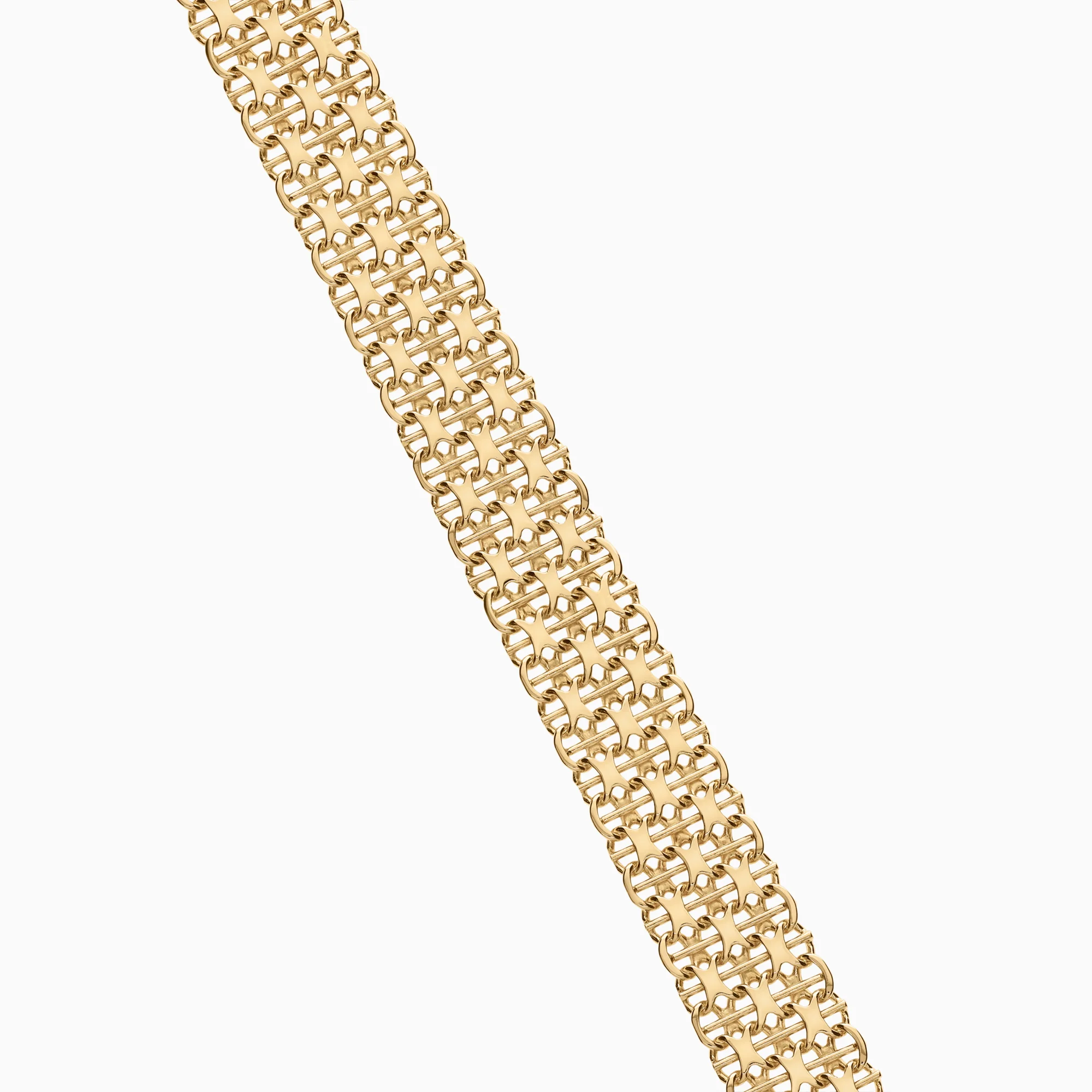 X-link bracelet 16.29g 18K gold