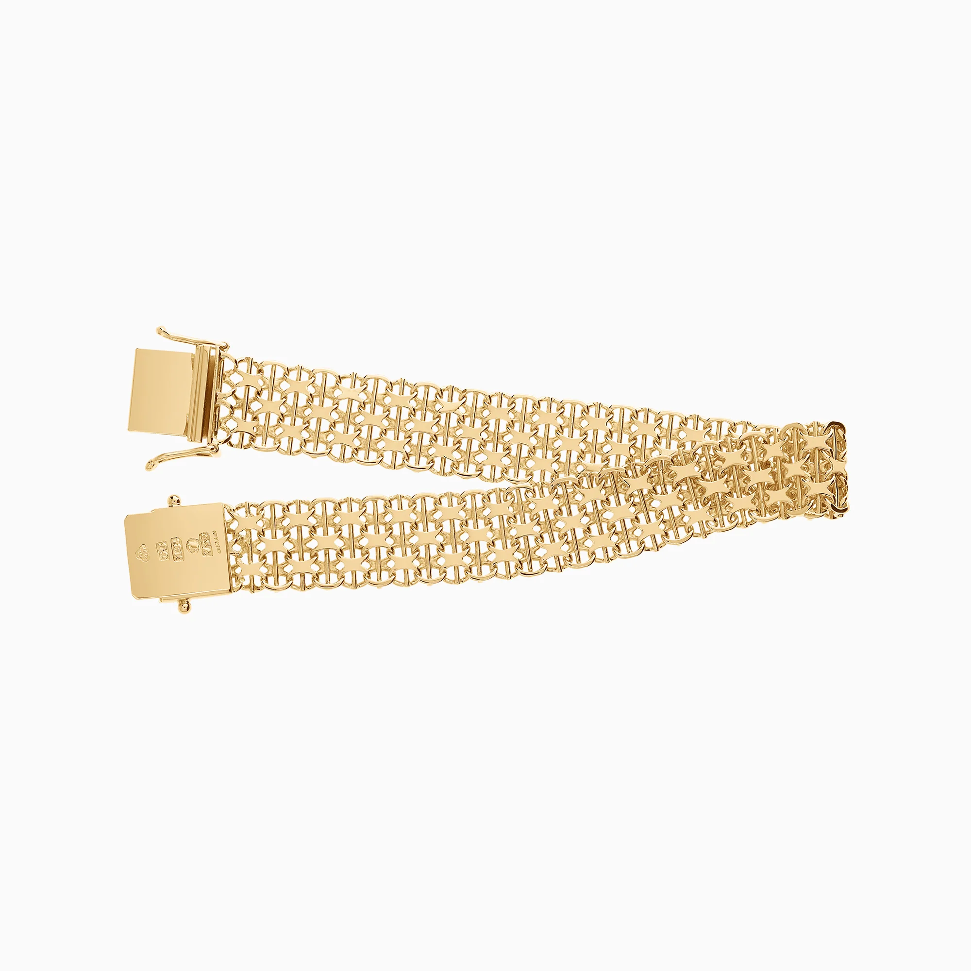 X-link bracelet 16.29g 18K gold - Image 2
