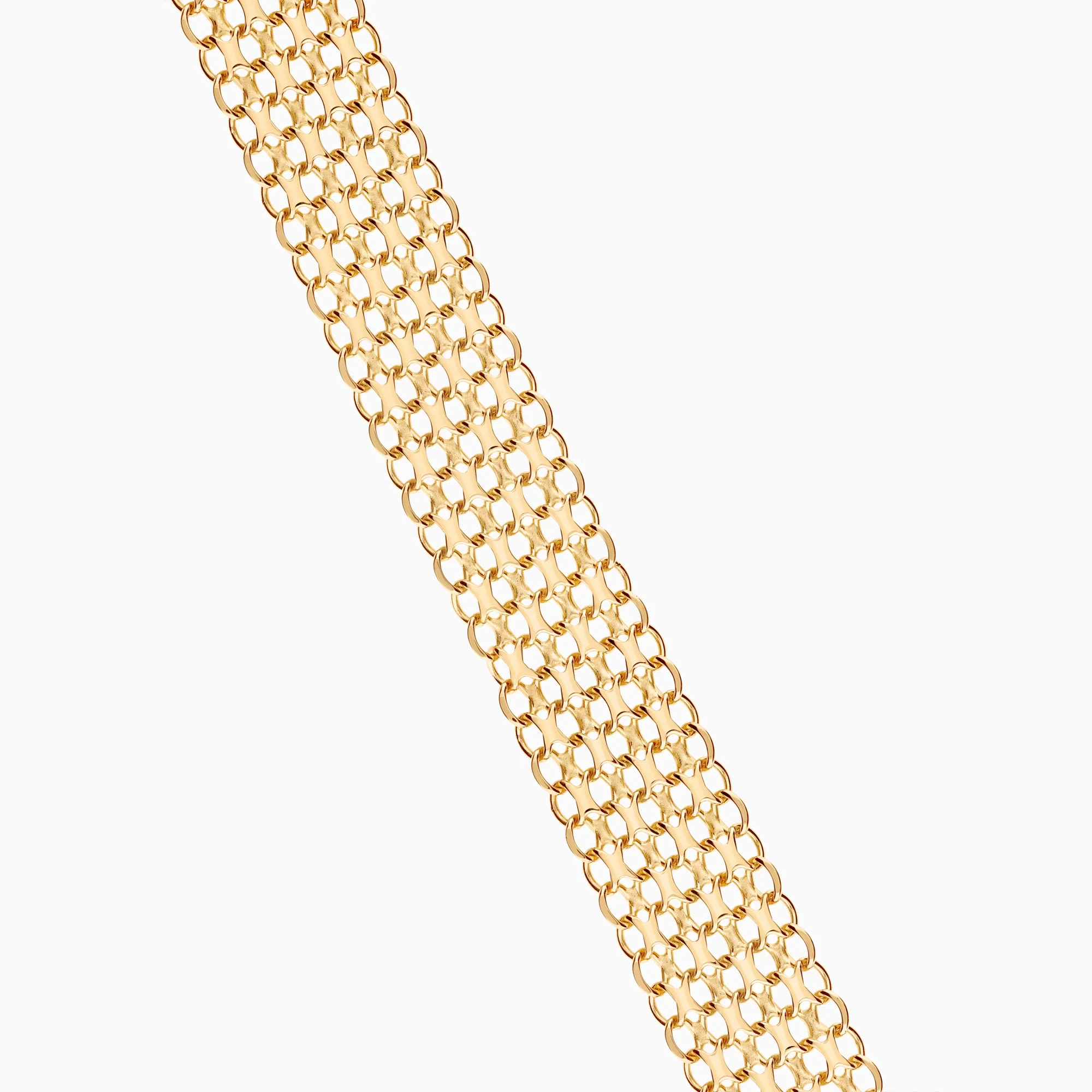X-link bracelet 17.05g 18K gold