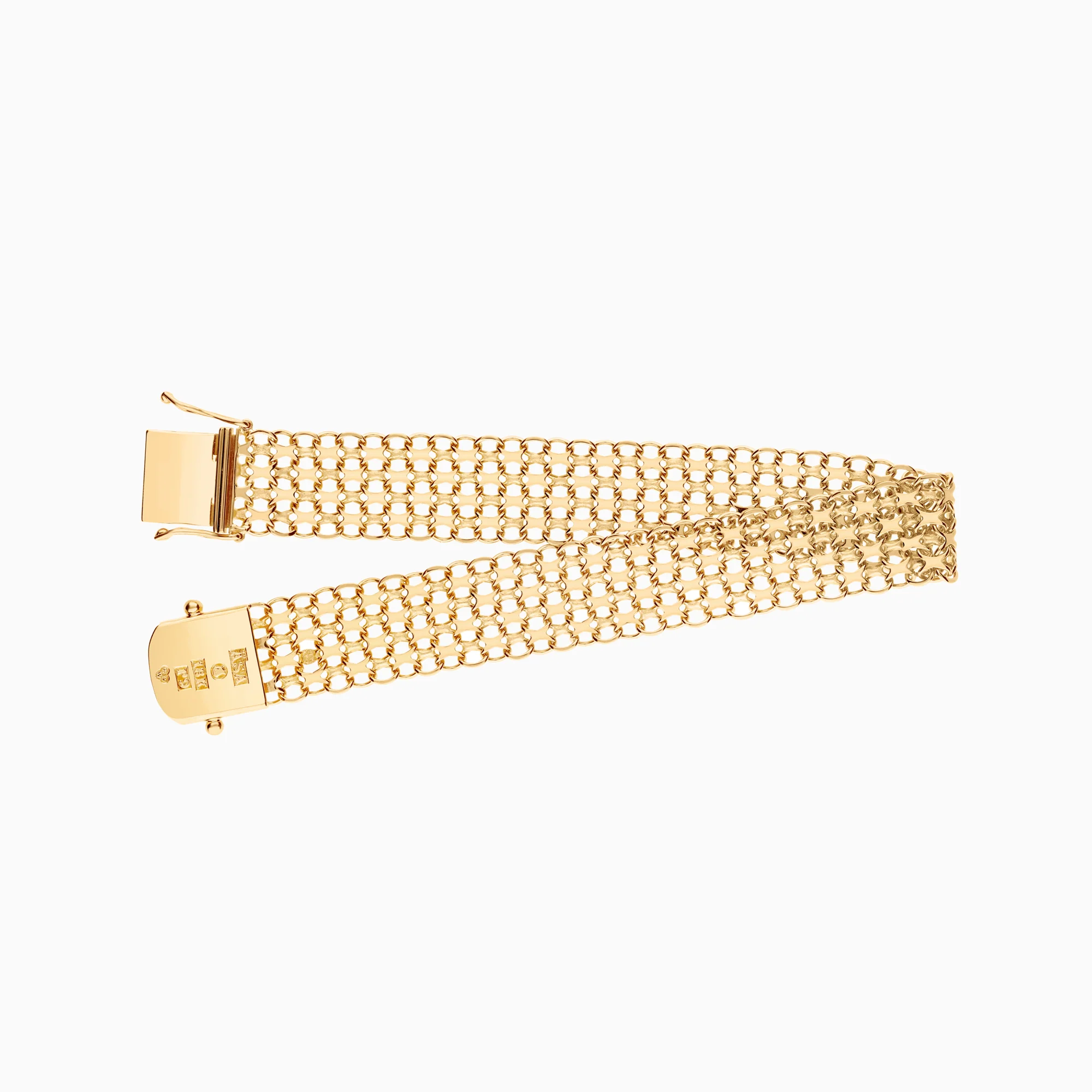 X-link bracelet 17.05g 18K gold - Image 2