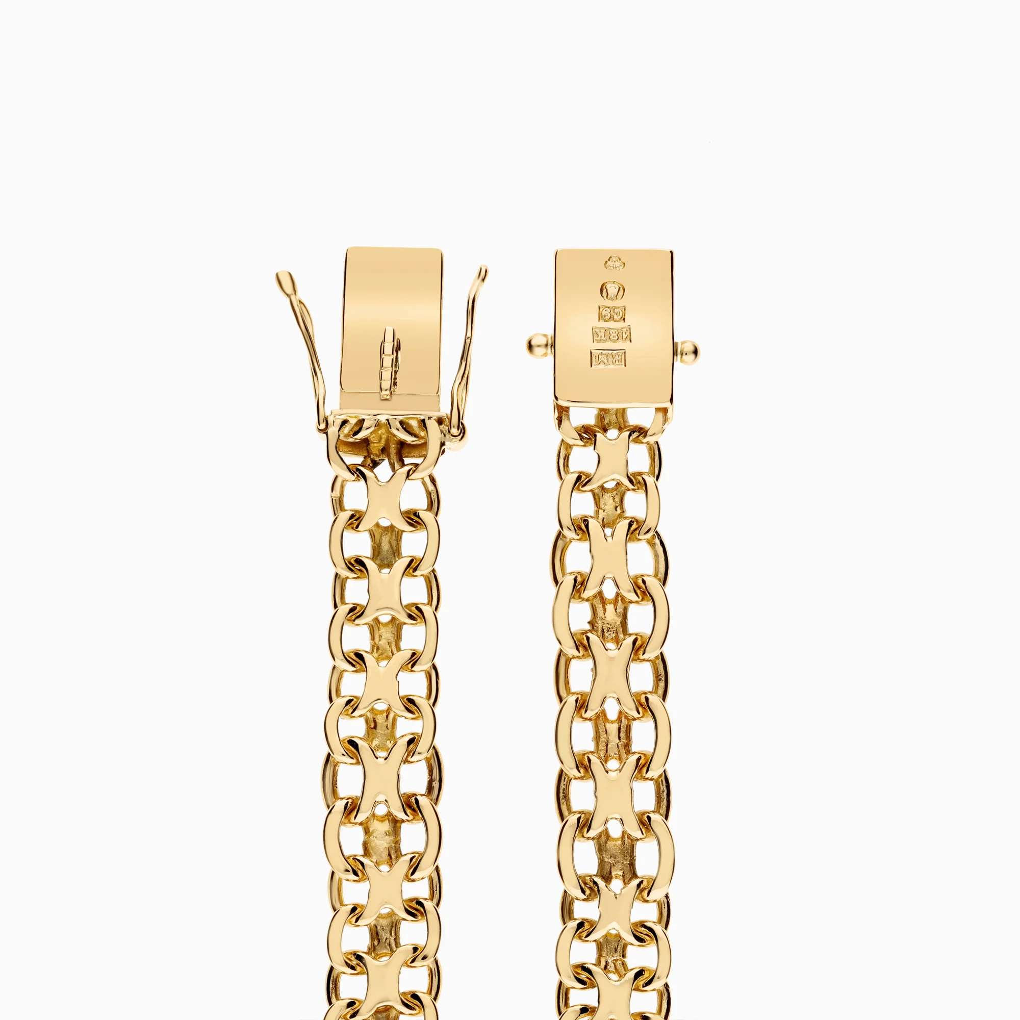 X-link bracelet 17.27g 18K gold - Image 2