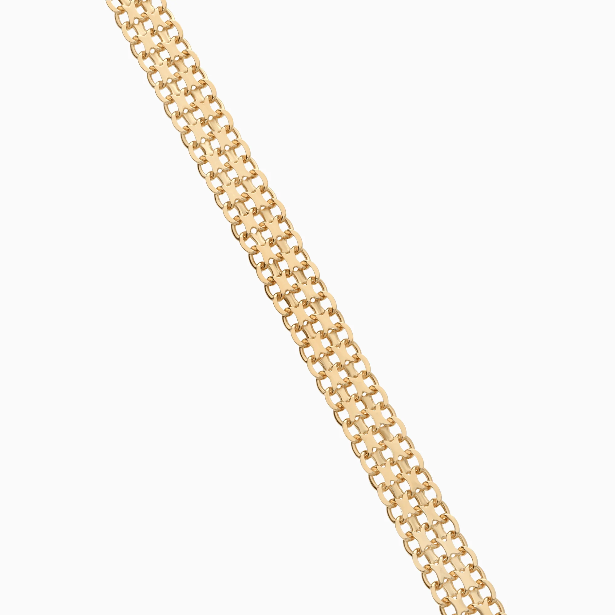 X-link bracelet 17.10g 18K gold