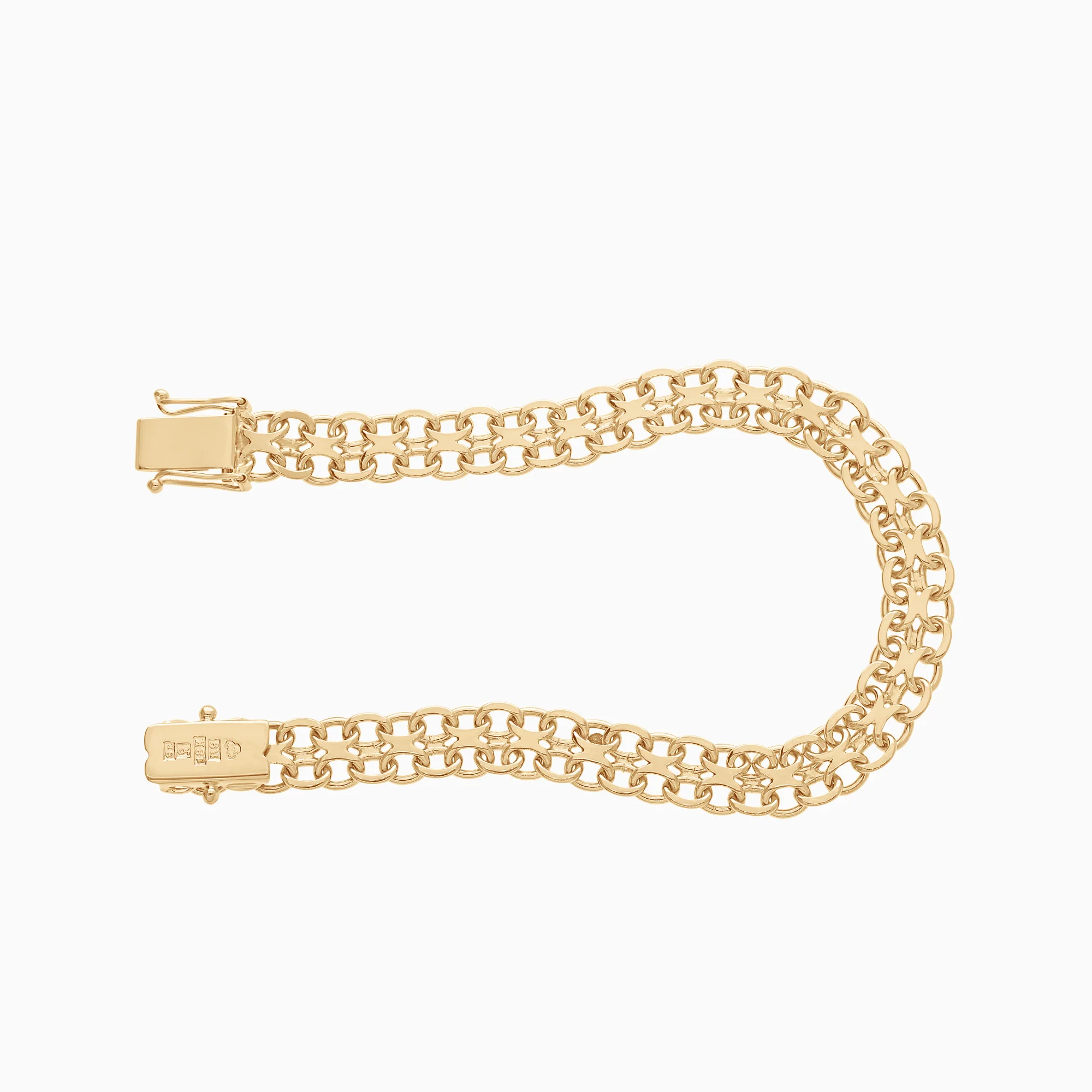 X-Link bracelet 17.15g 18K gold - Image 2