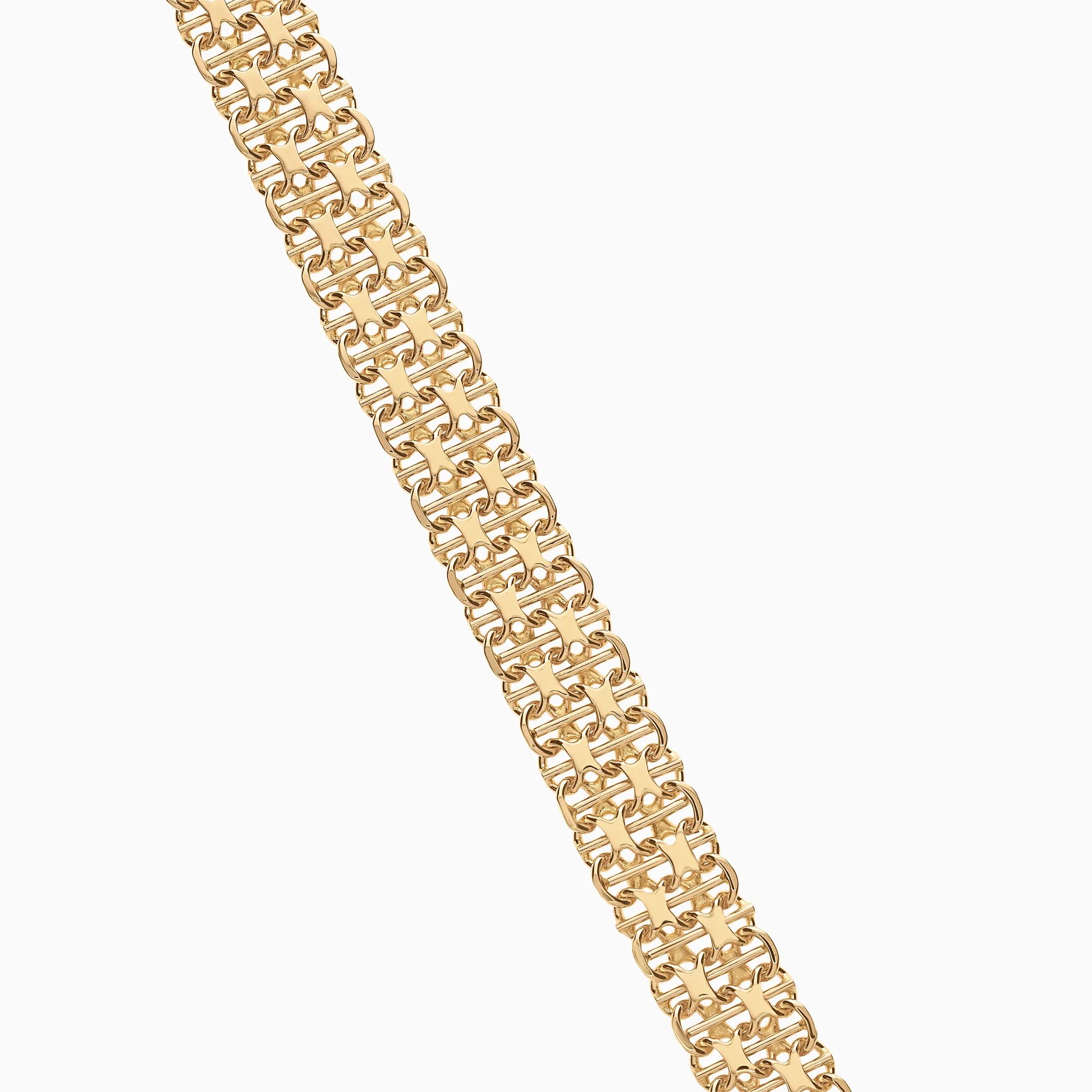 X-link bracelet 17.65g 18K gold