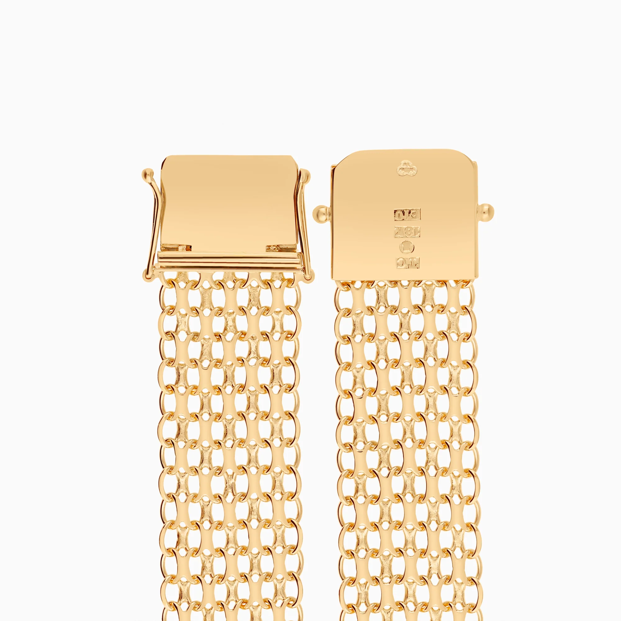 X-link bracelet 18.37g 18K gold - Image 2