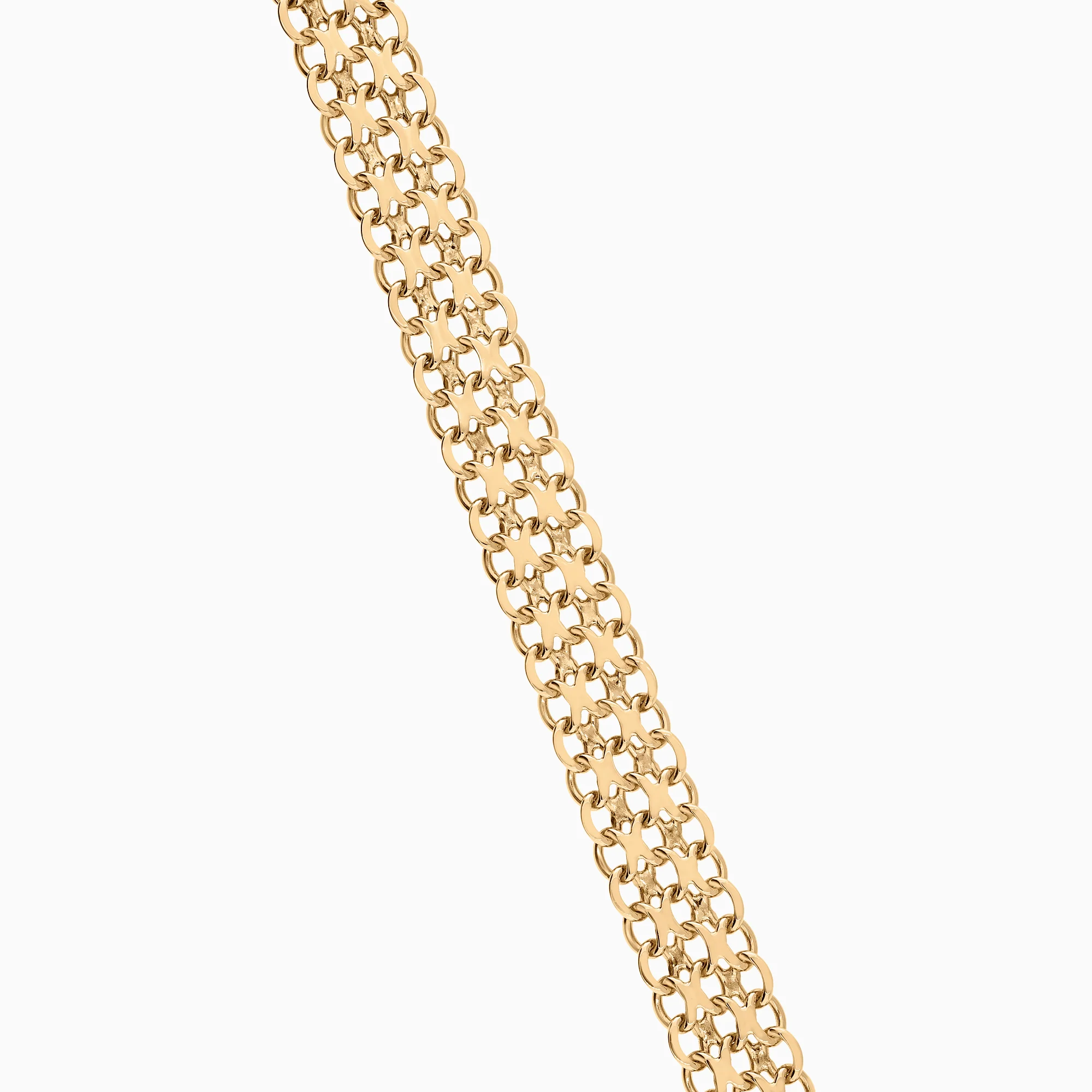 X-Link Bracelet 18.20g 18K Gold