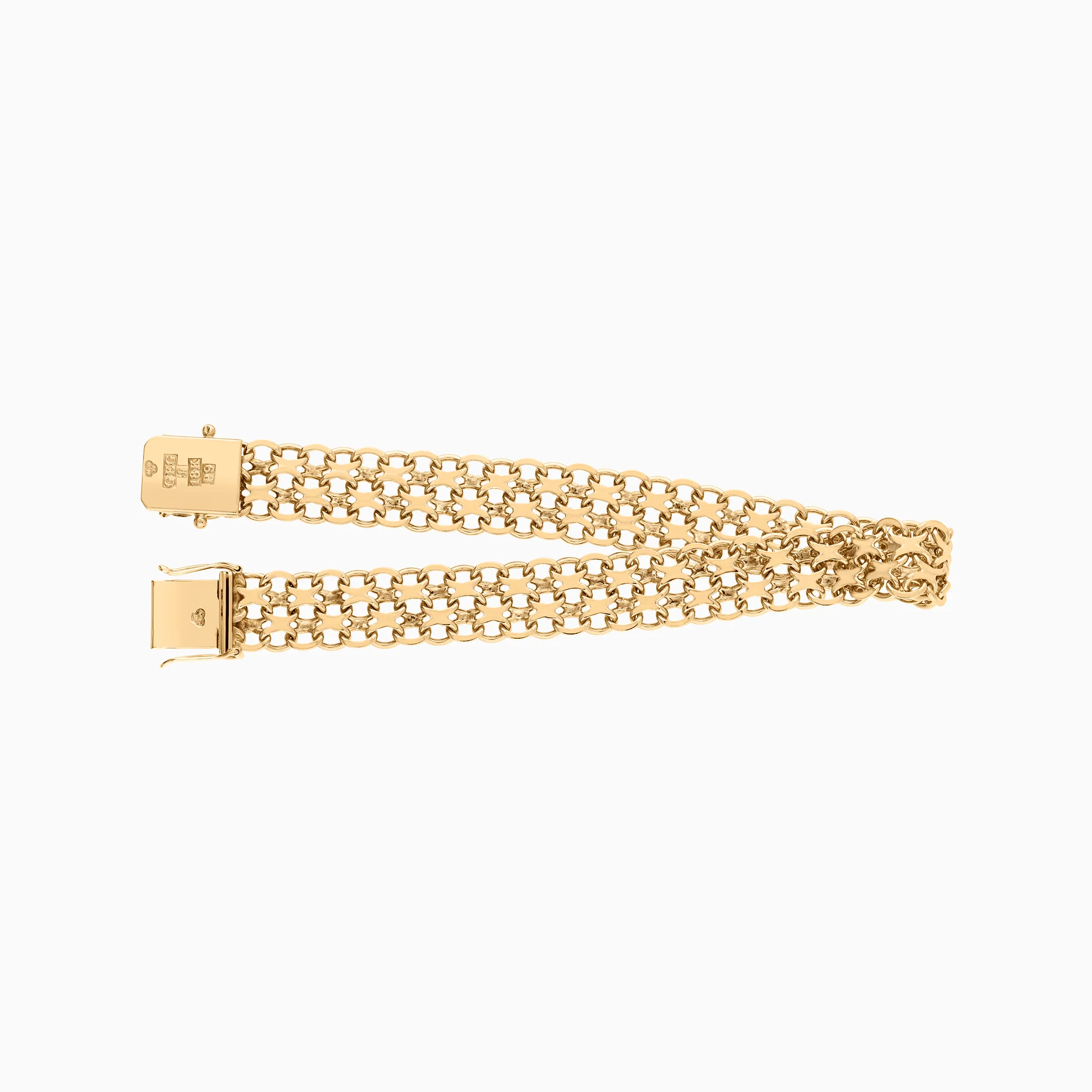 X-Link Bracelet 18.20g 18K Gold - Image 2