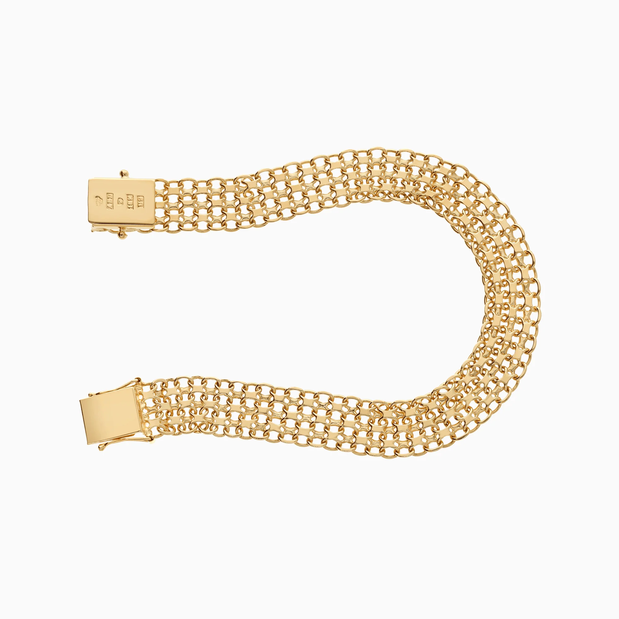 X-Link Bracelet 18.82g 18K Gold - Image 2