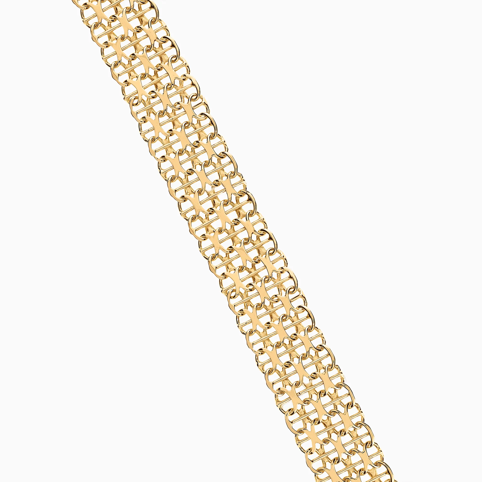 X-link bracelet 18.94g 18K gold