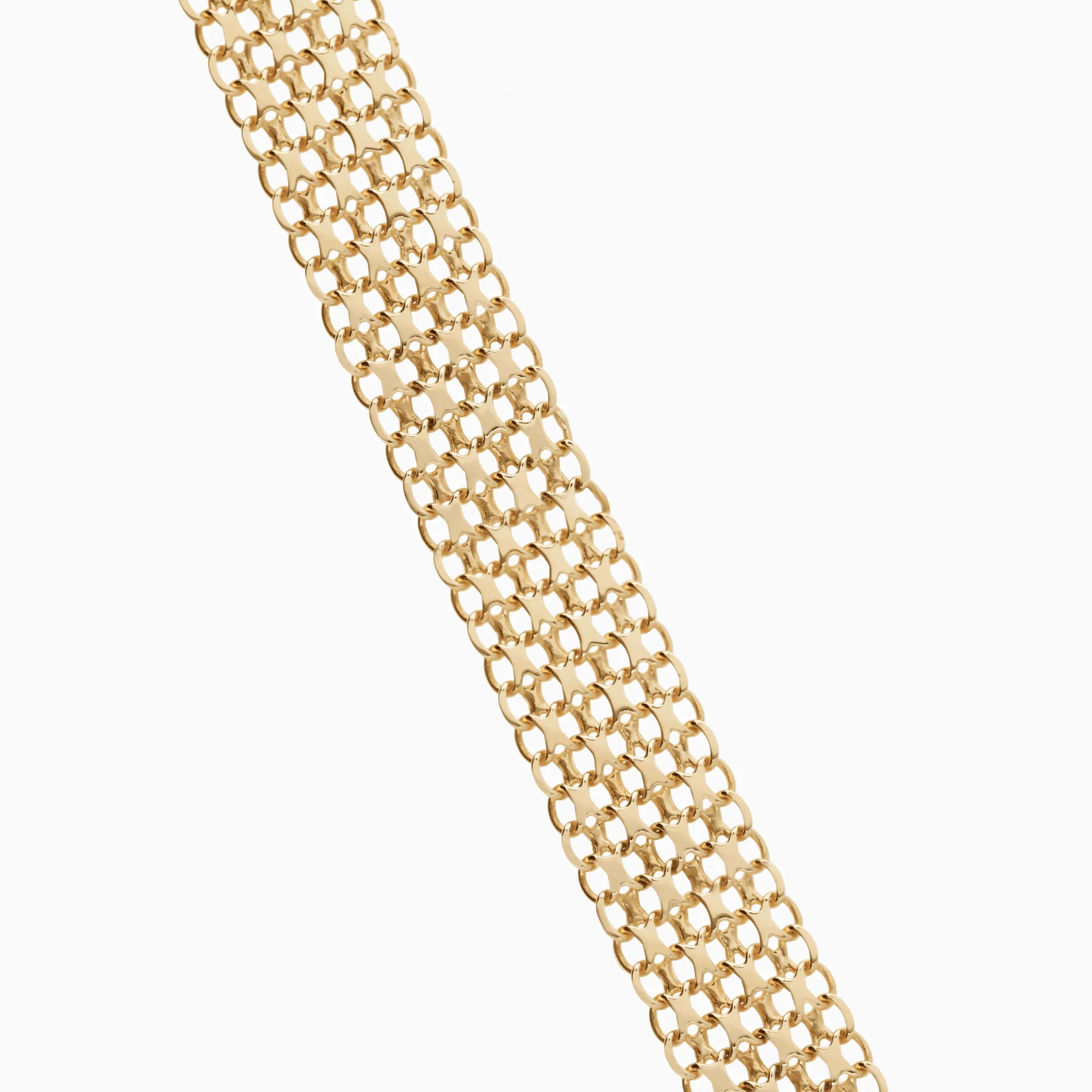 X-link bracelet 19.07g 18K gold