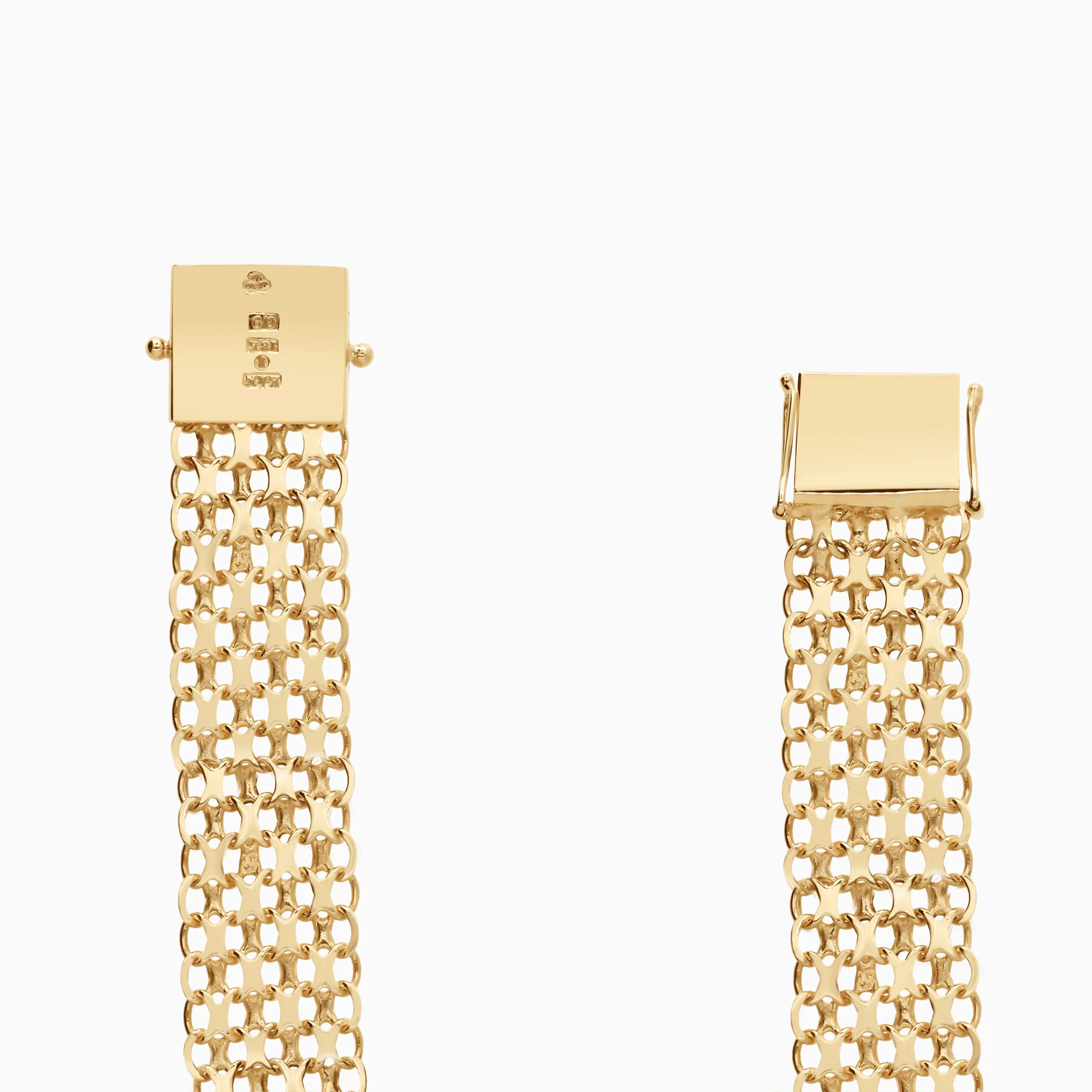 X-link bracelet 19.07g 18K gold - Image 2