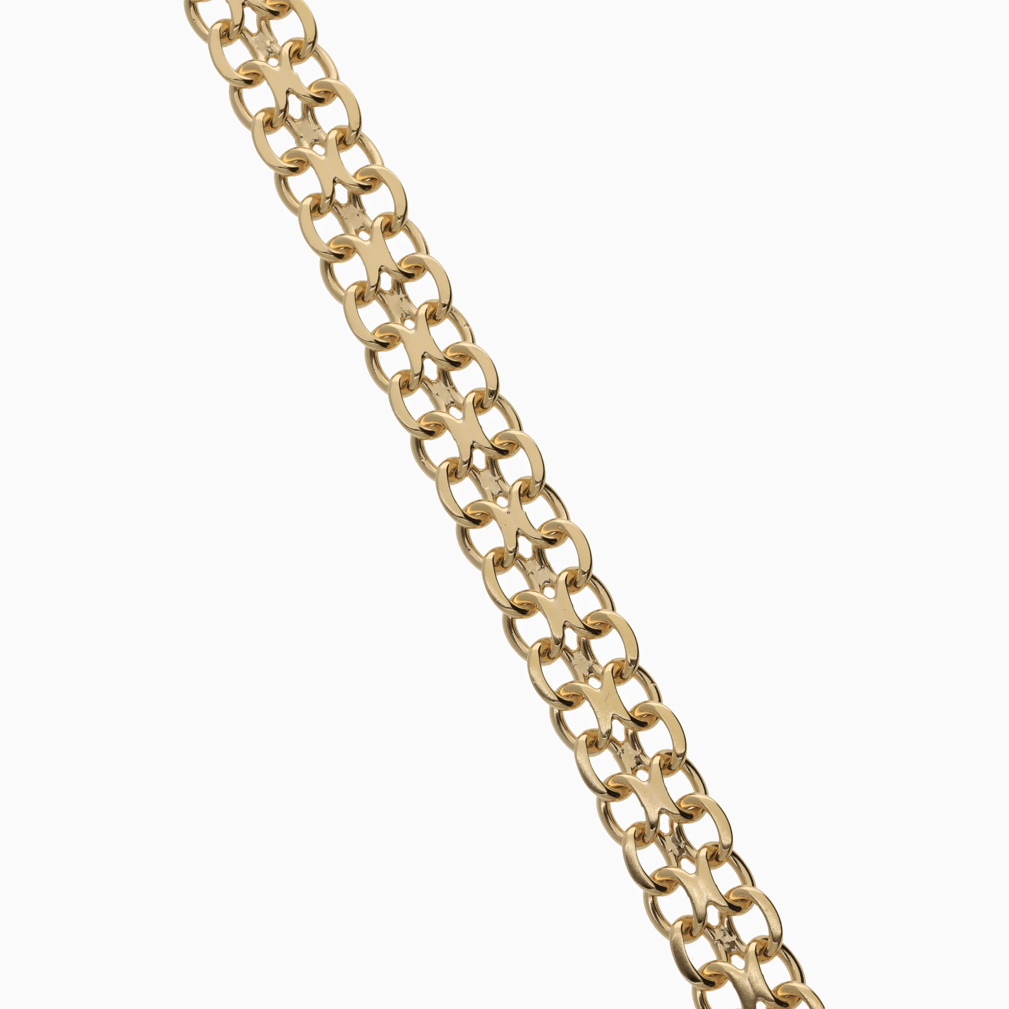 X-link bracelet 19.40g 18K gold