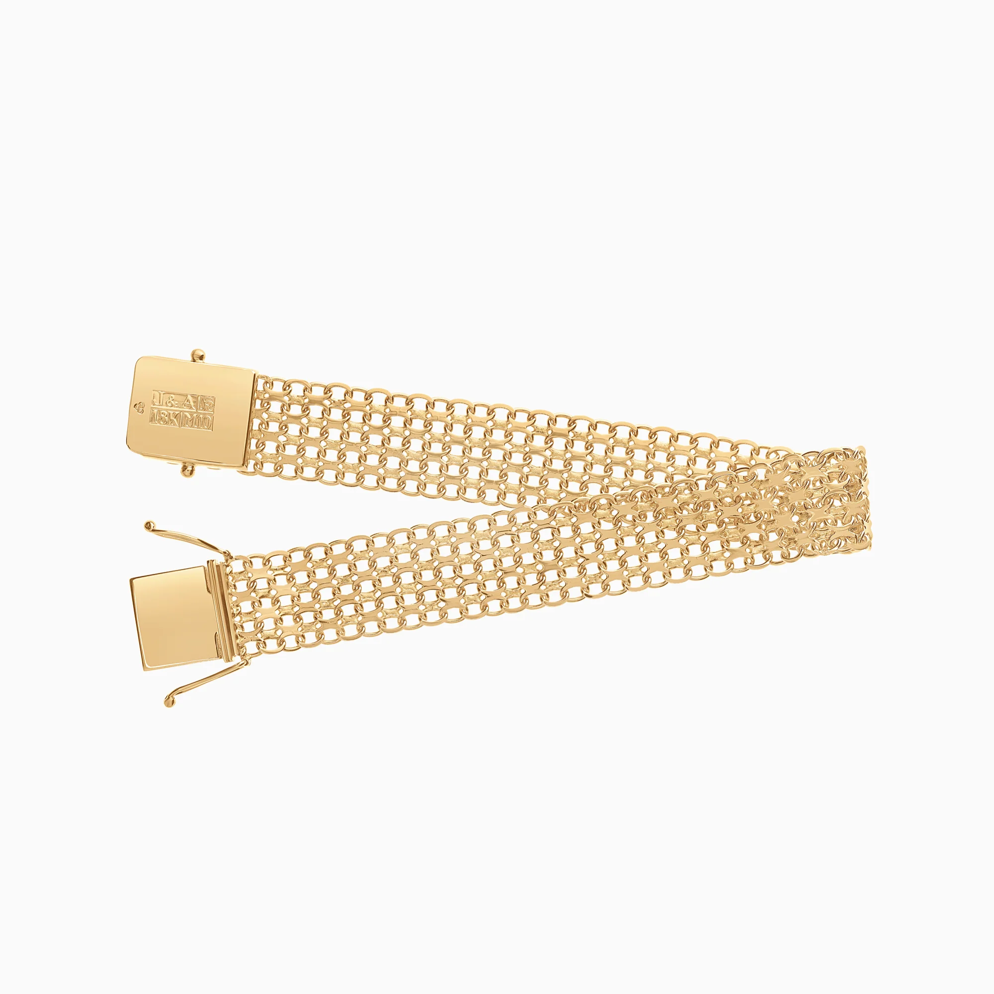 X-link bracelet 19.64g 18K gold - Image 2