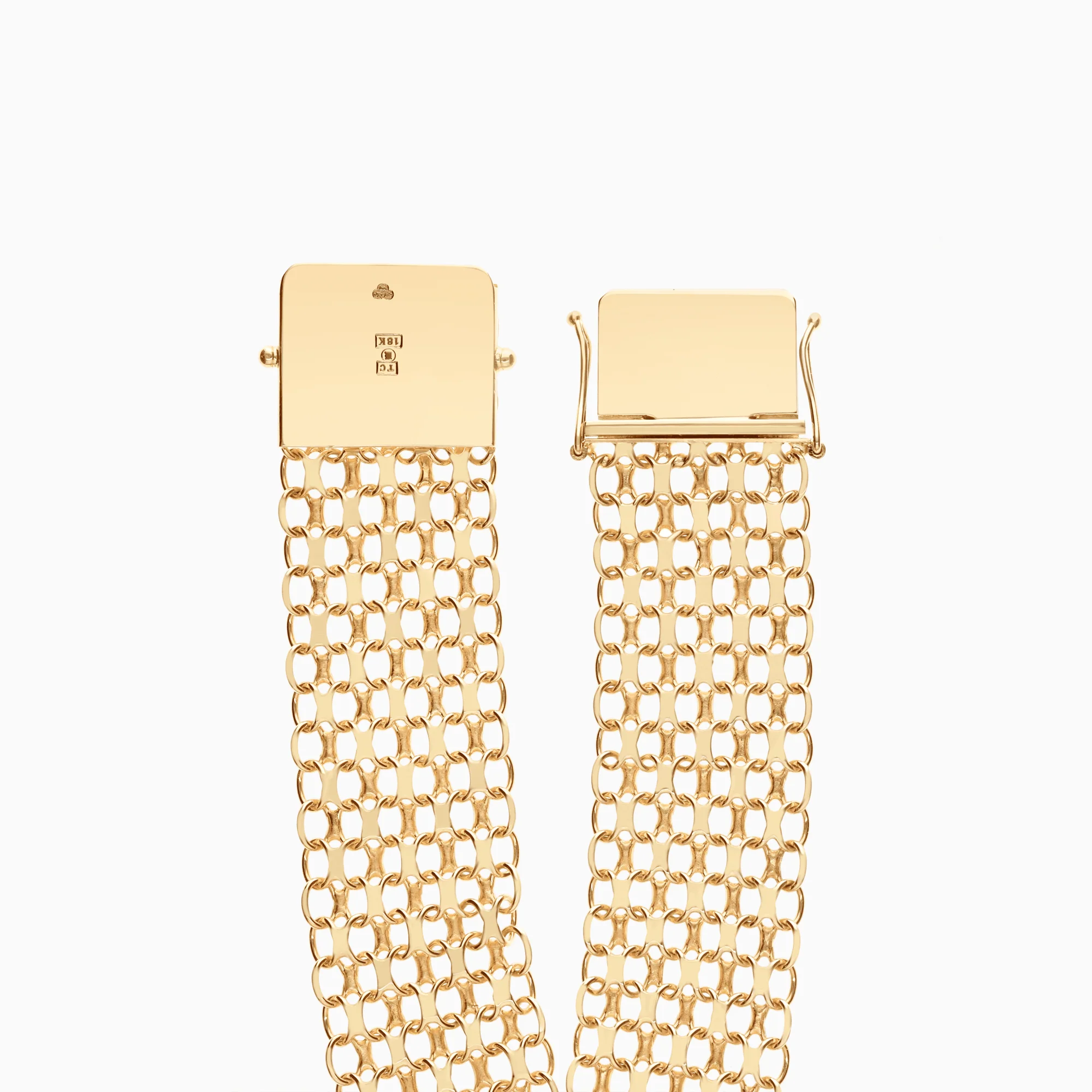 X-link bracelet 19.65g 18K gold - Image 2