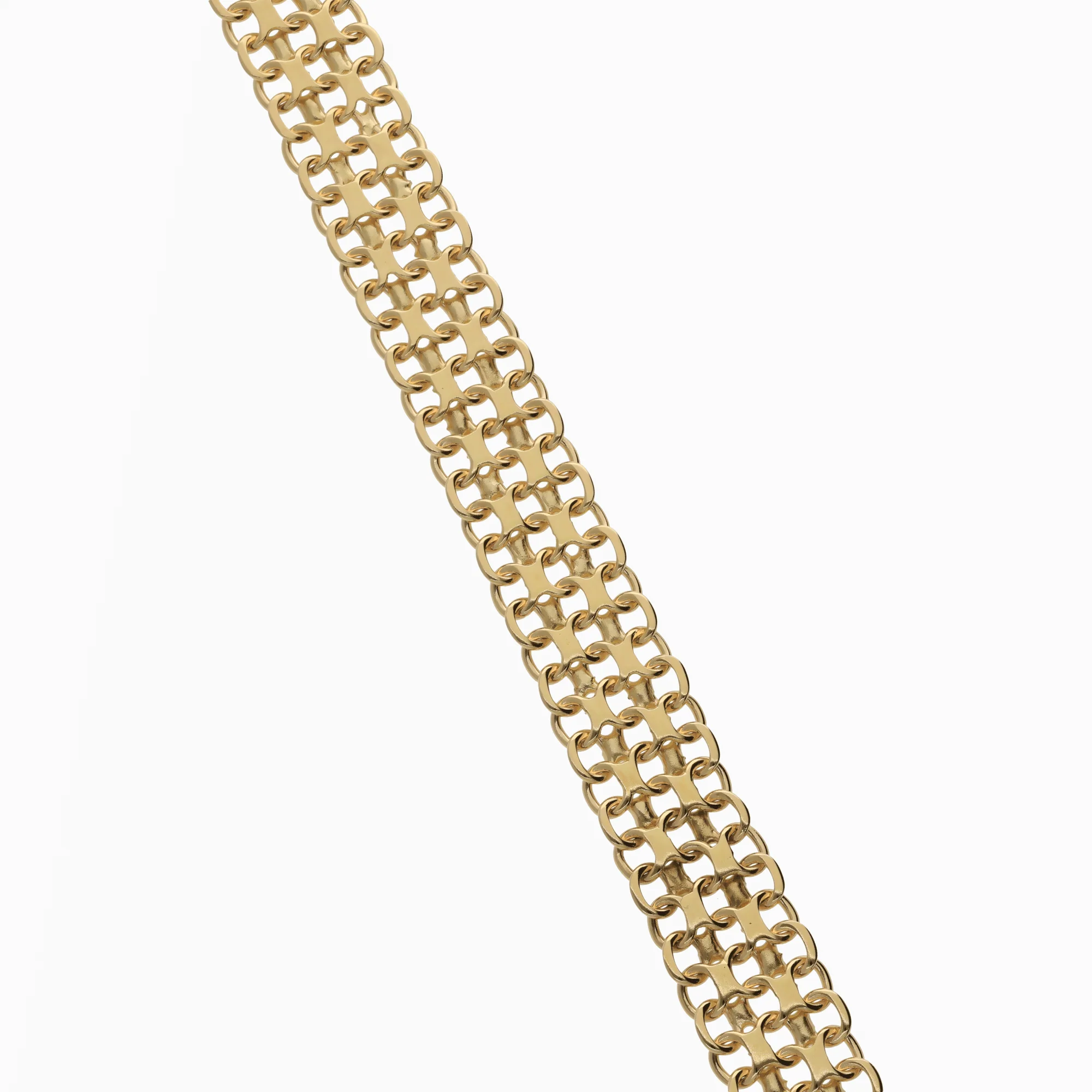 X-link bracelet 19.82g 18K gold