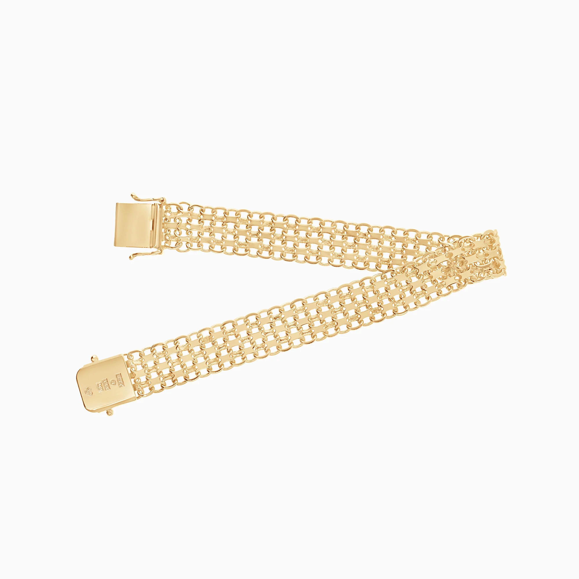 X-link bracelet 19.97g 18K gold - Image 2