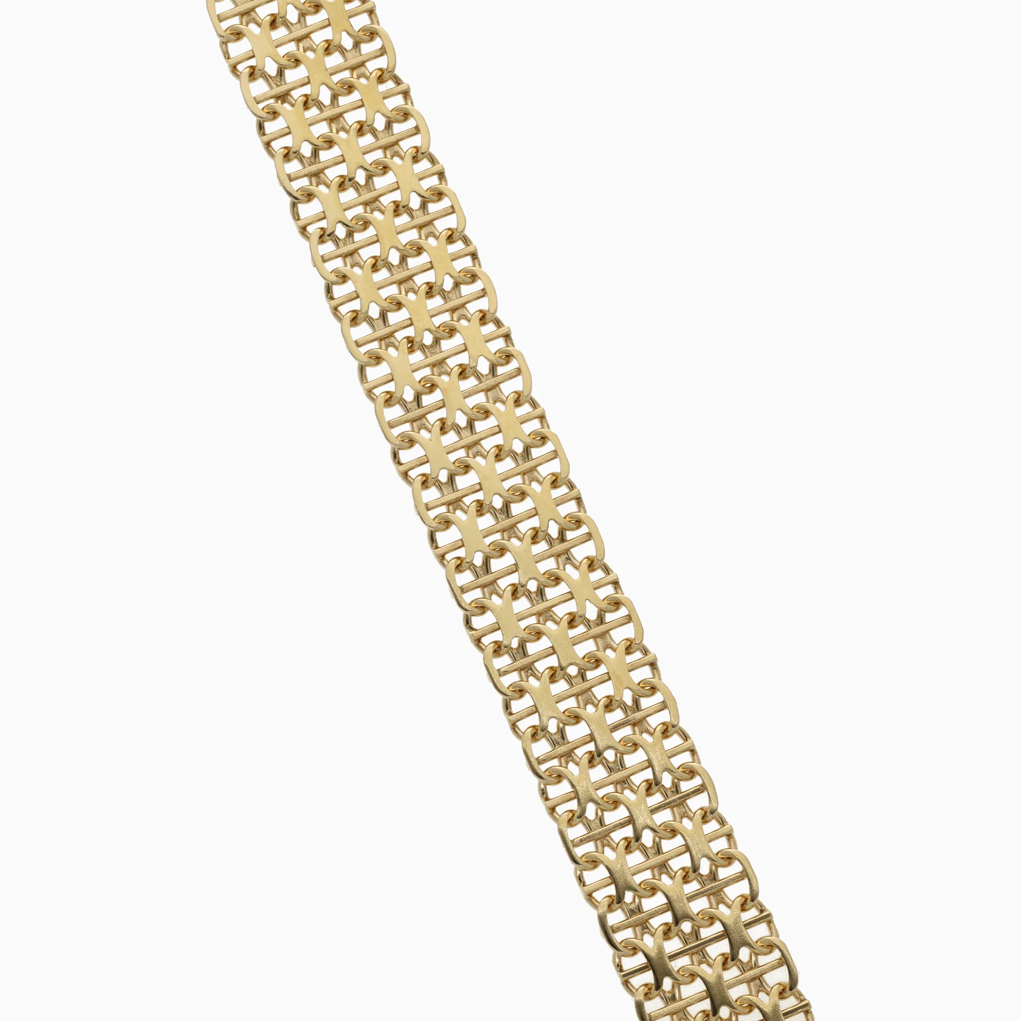 X-link bracelet 20.5g 18K gold