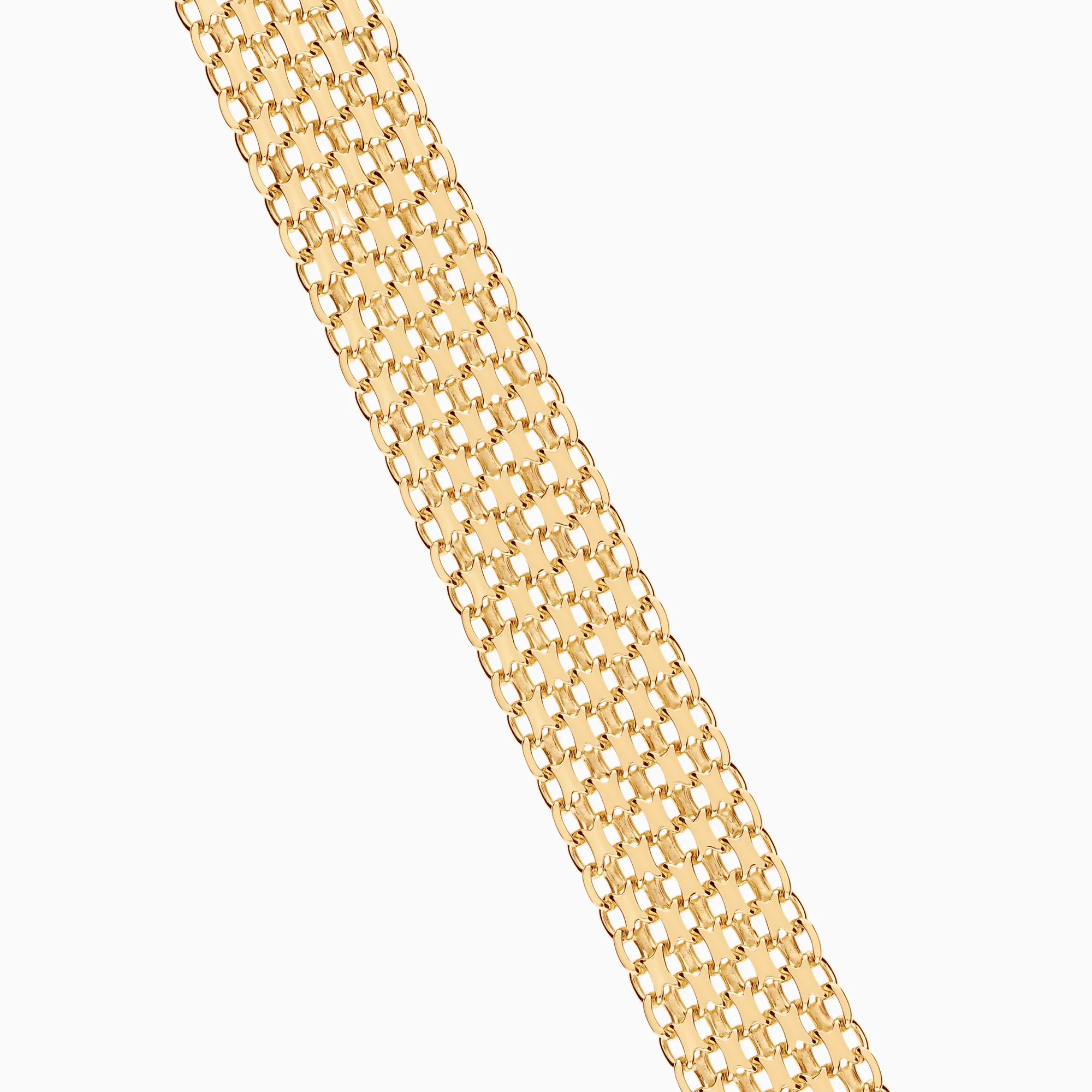 X-link bracelet 21.30g 18K gold