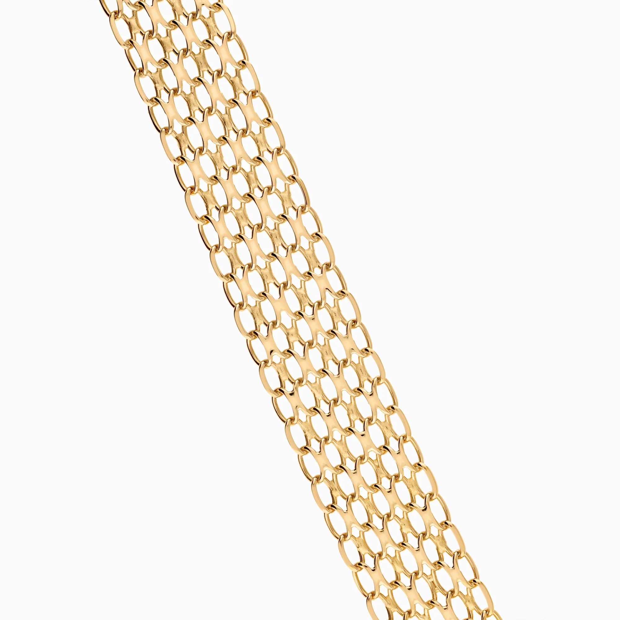 X-link bracelet 21.97g 18K gold