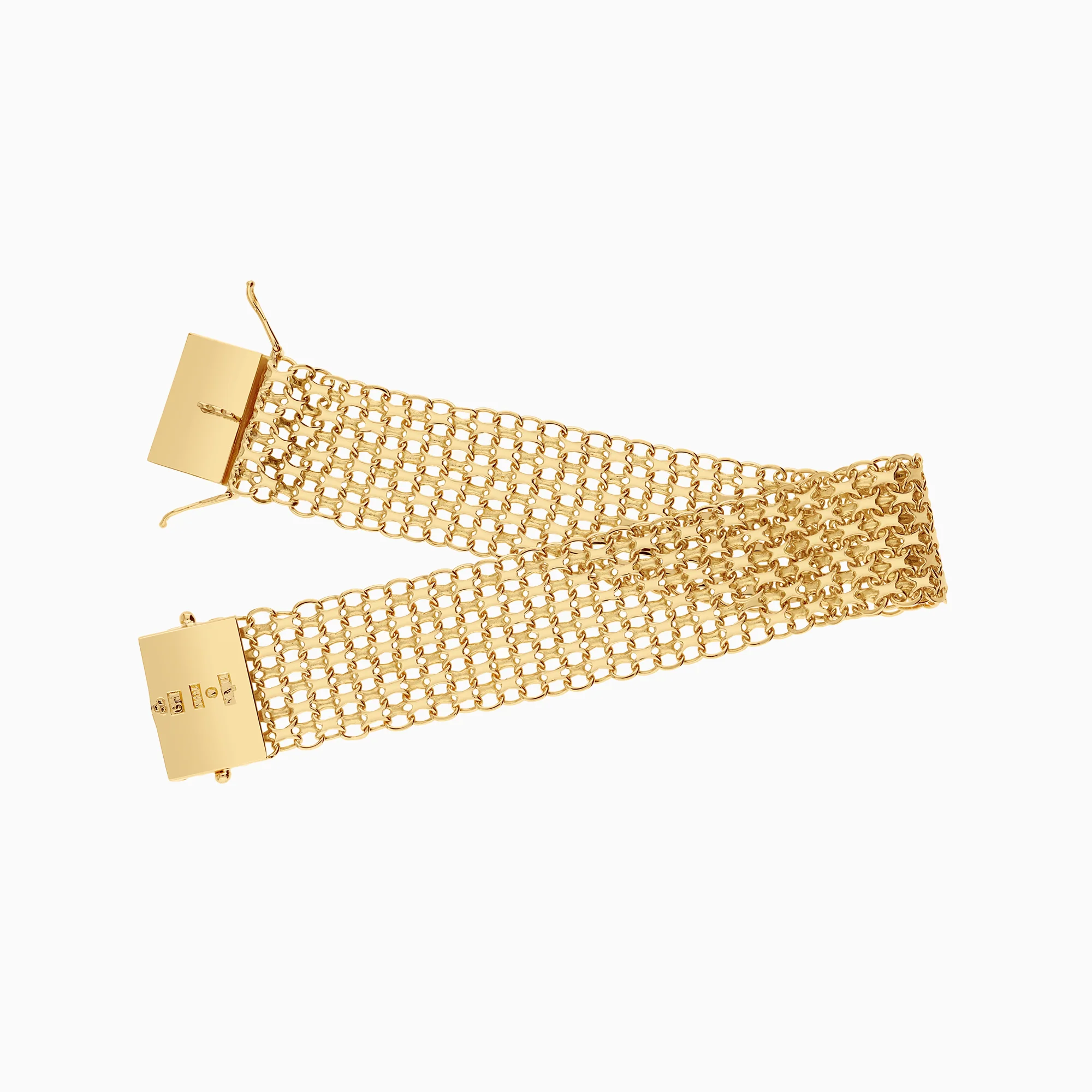X-link bracelet 22.65g 18K gold - Image 2