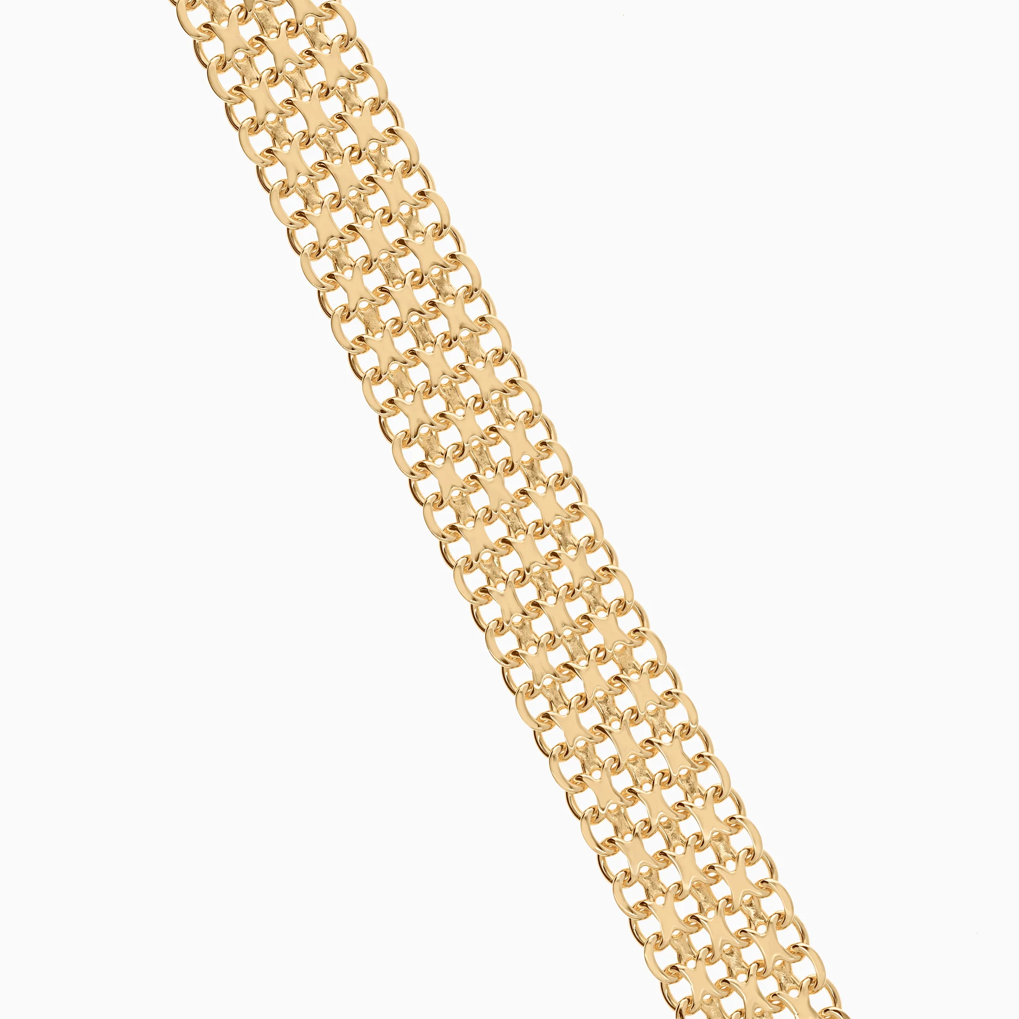 X-link bracelet 22.22g 18K gold