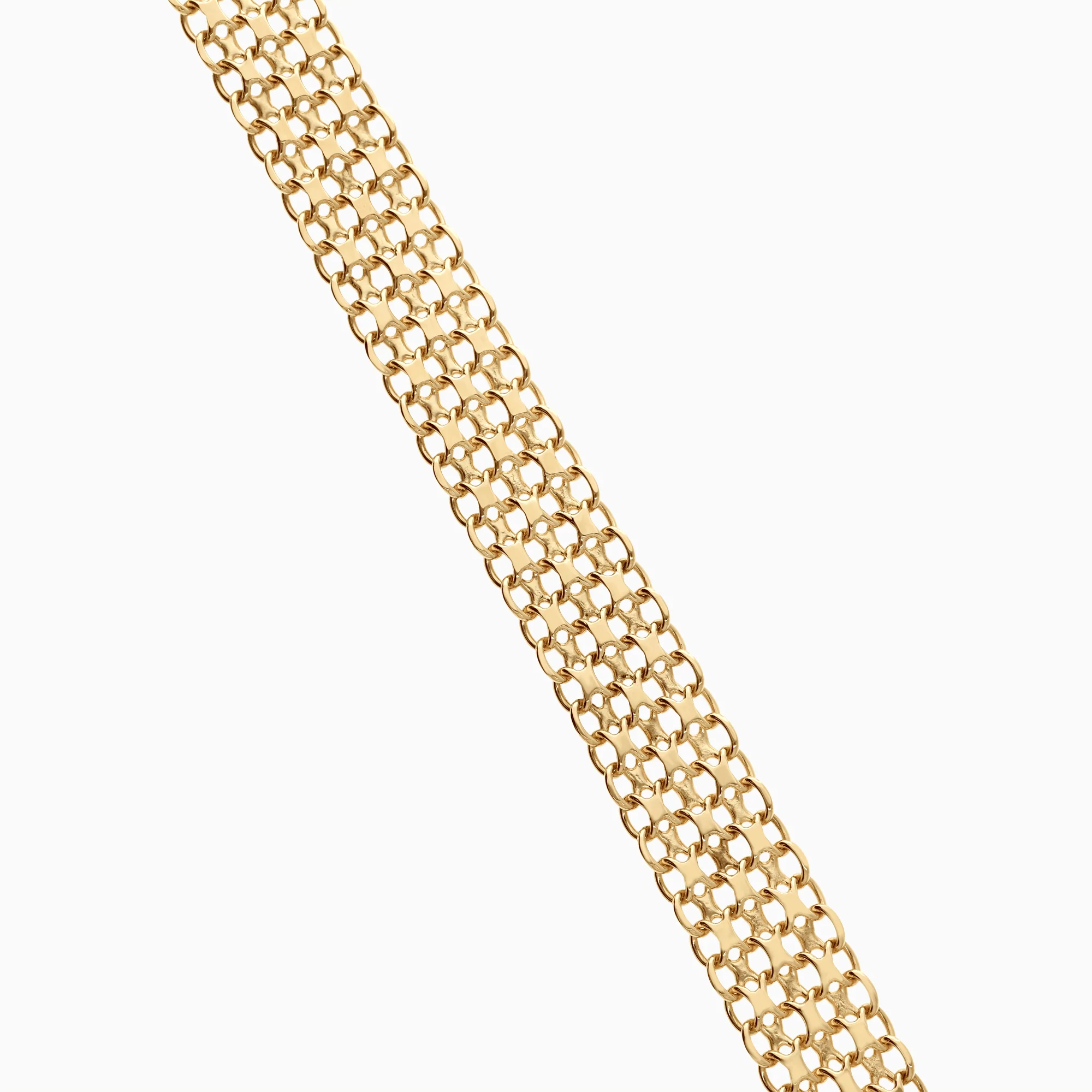 X-link bracelet 22.25g 18K gold