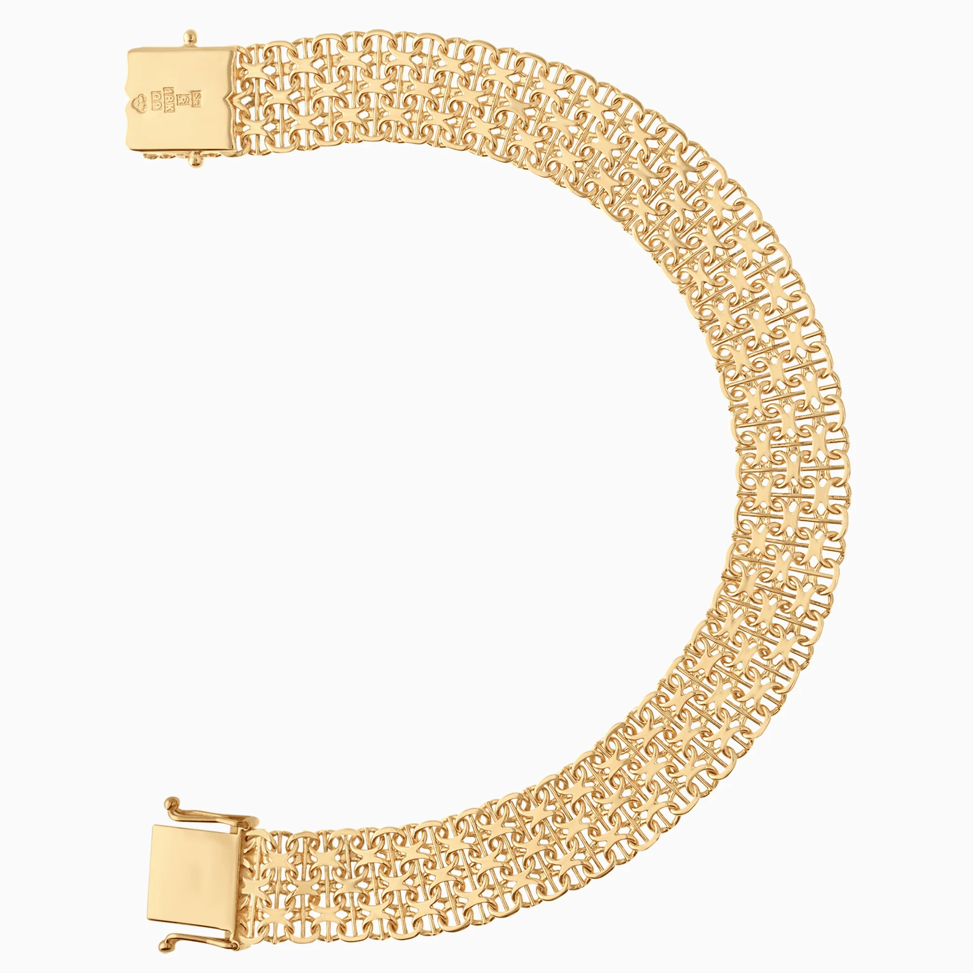 X-link bracelet 22.25g 18K gold - Image 2